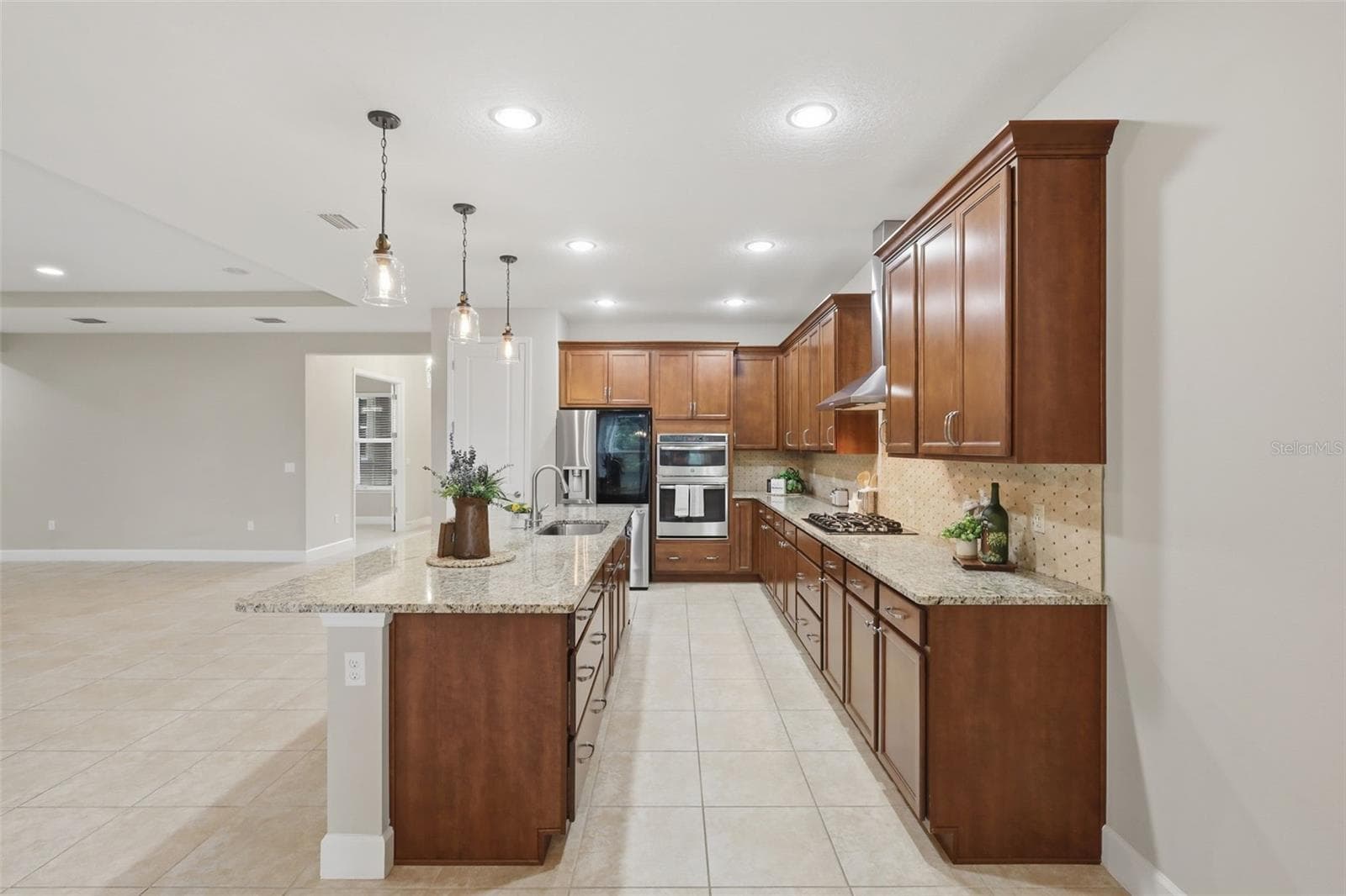 KITCHEN GALLEY VIEW - 1022 VICTORIA HILLS DR S, DELAND