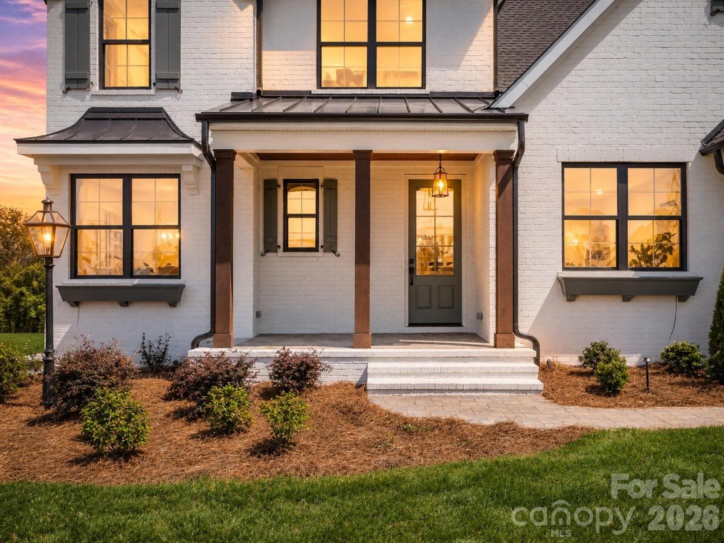 Stunning custom details on your exterior (Illustration purposes only) - 2013 Garden View Lane, Weddington