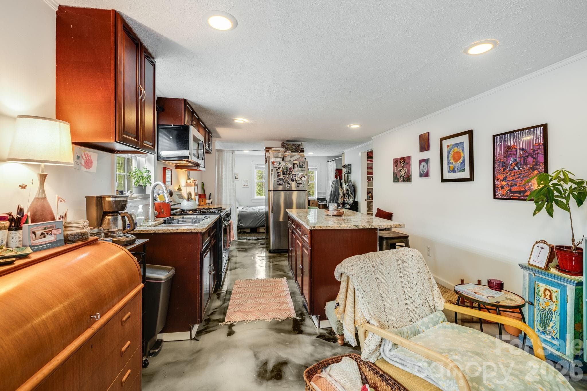 Lower unit kitchen - Asheville