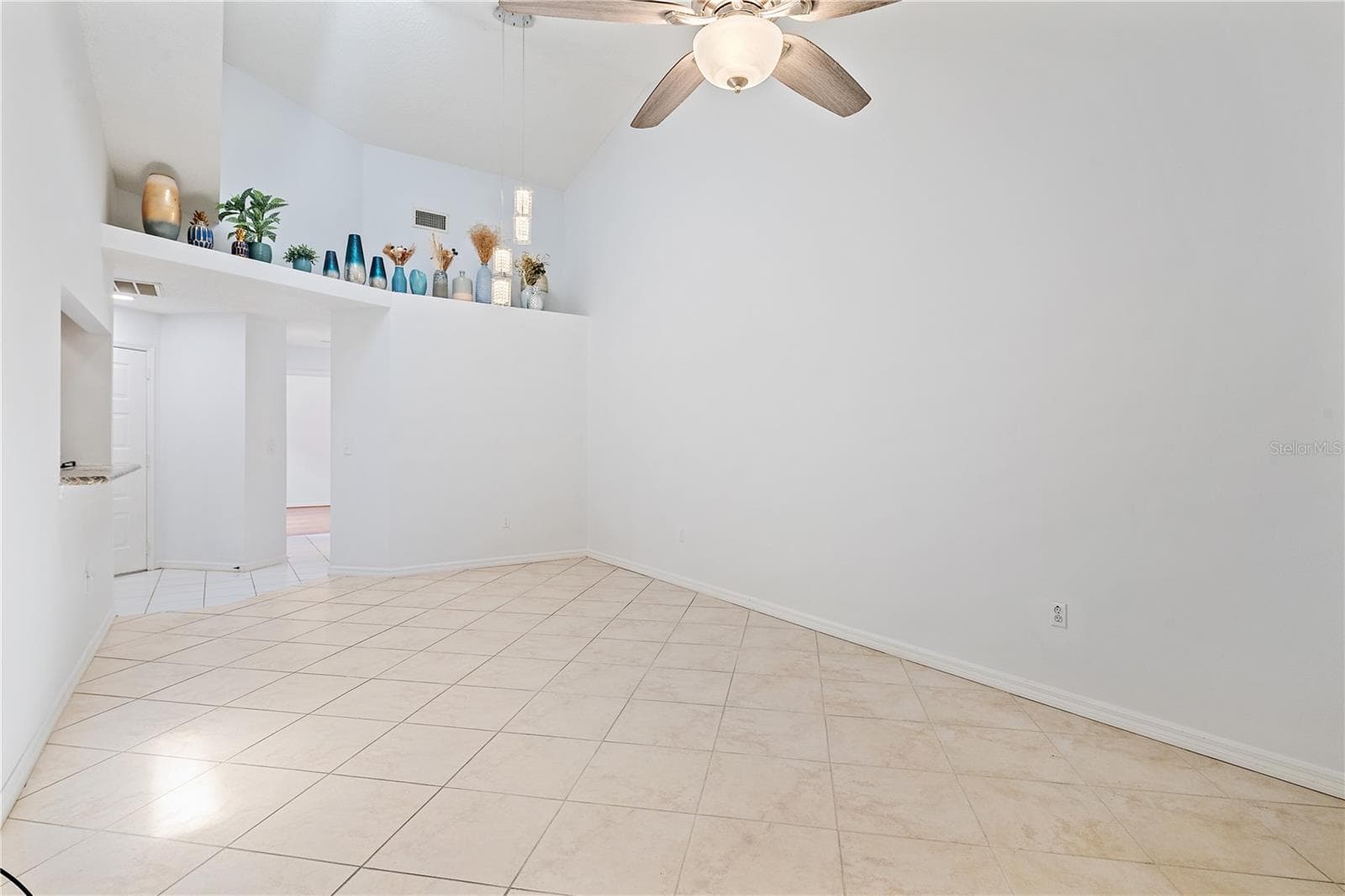 Living-cum dining room - 5647 MONTE ROSSO RD, SARASOTA