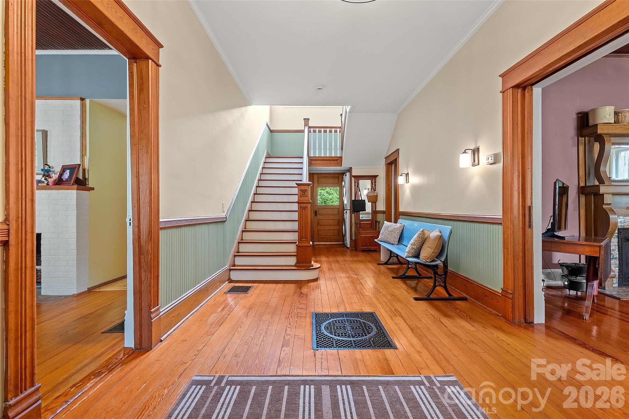 Classic Center Hall Colonial Foyer - Davidson