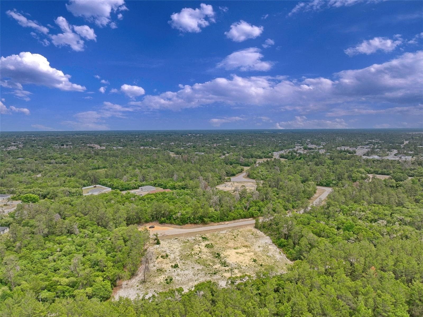 Overall view of subject property and surrounding area facing east - SW 35TH TER, OCALA