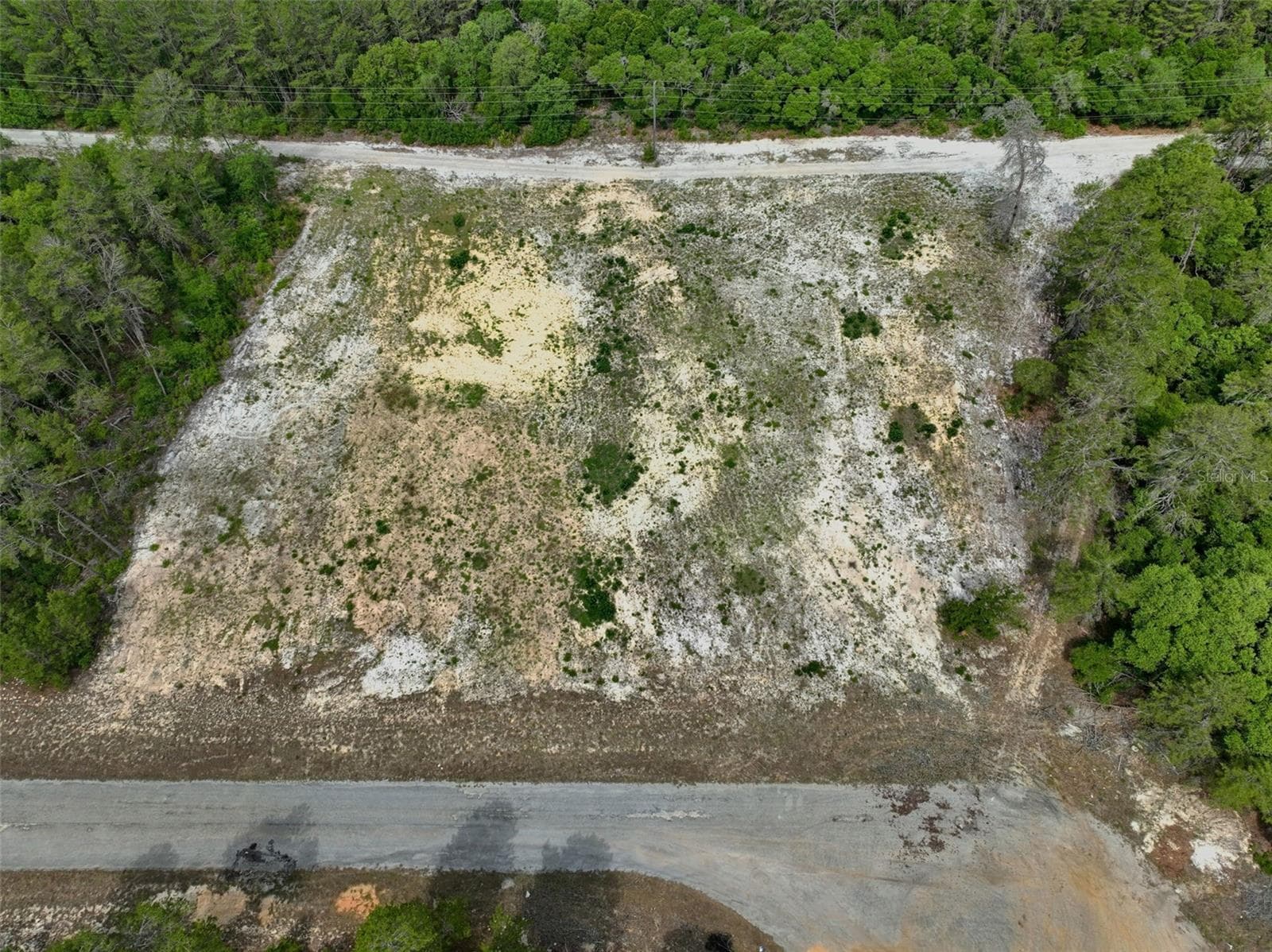 View of subject property facing west - SW 35TH TER, OCALA