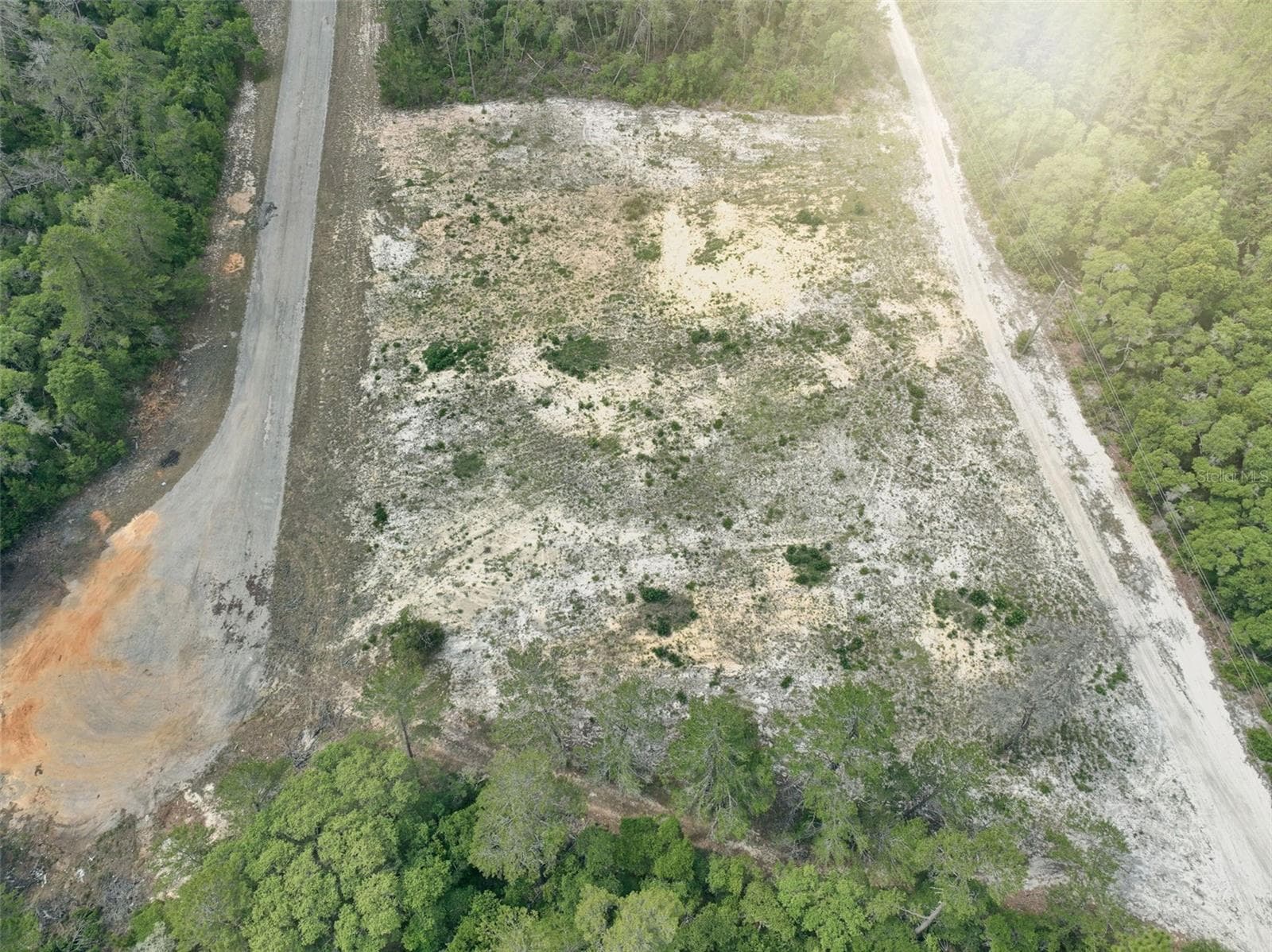 View of subject property facing south - SW 35TH TER, OCALA