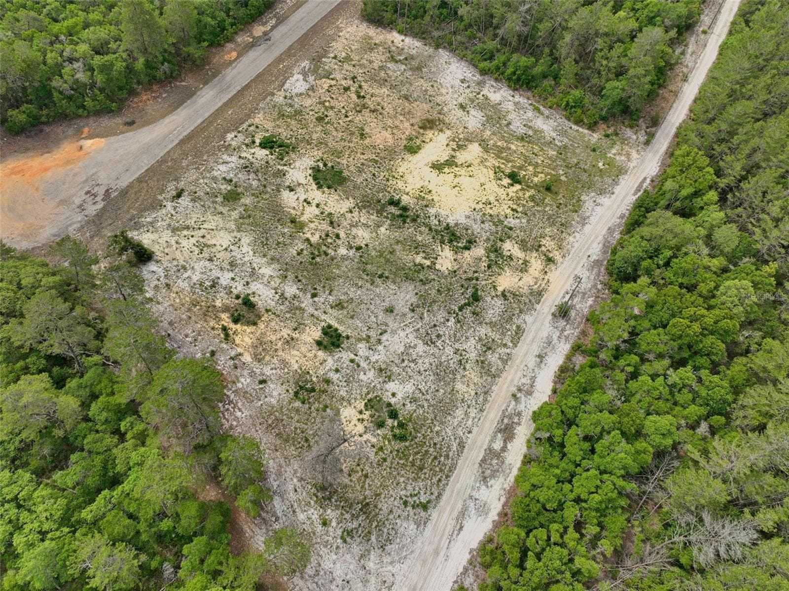 View of subject property facing southeast - SW 35TH TER, OCALA