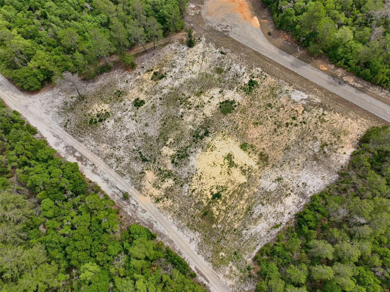 View of subject property facing northeast - SW 35TH TER, OCALA