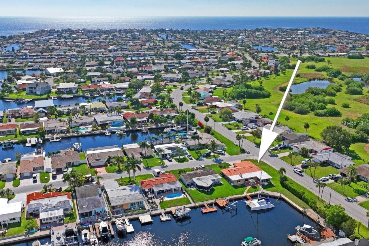 arial view - 5016 DORY DR, NEW PORT RICHEY