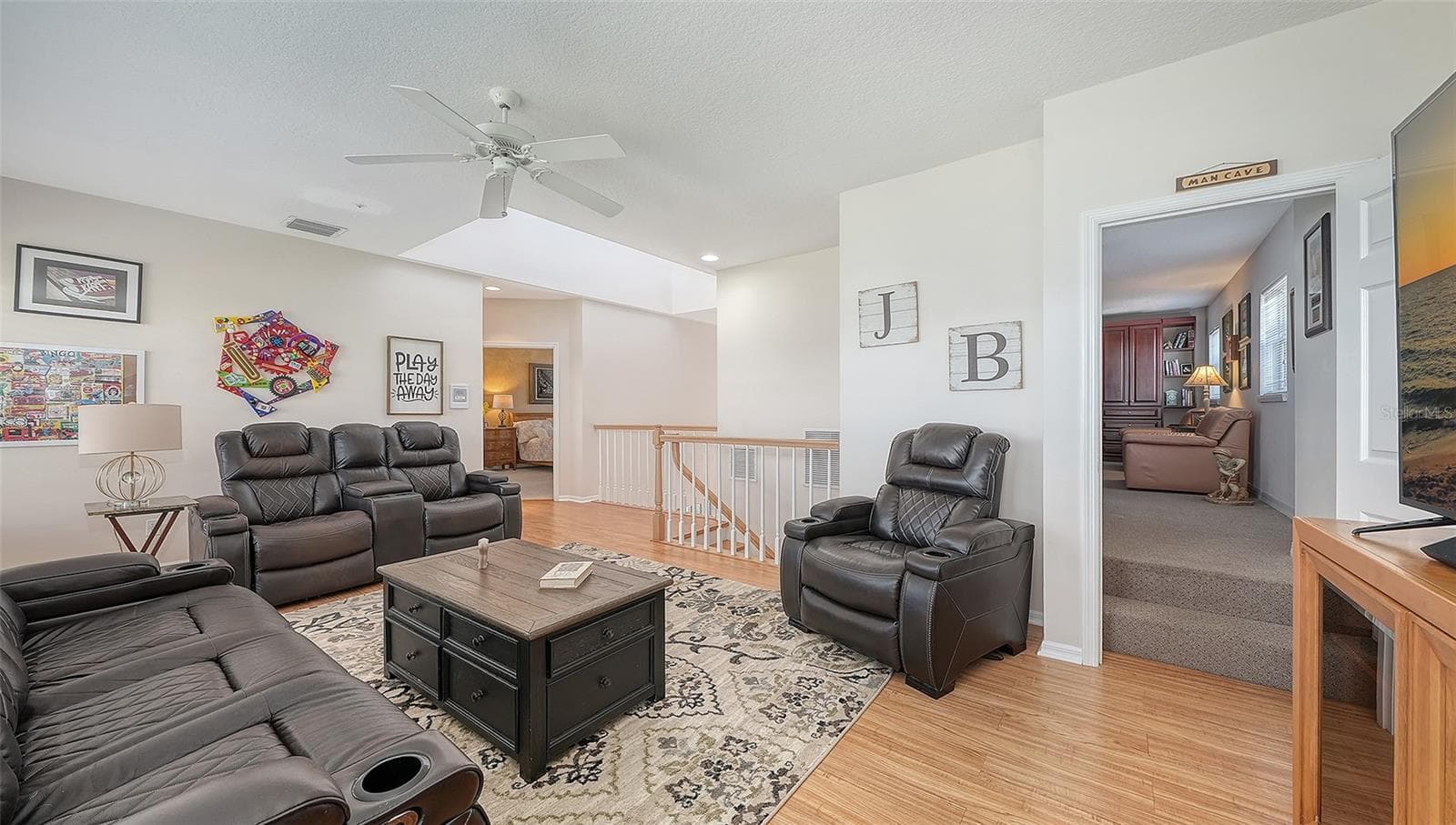 3rd Level Dedicated bonus media room for flexible living and entertaining. - 3040 GULF OF MEXICO DR #3, LONGBOAT KEY