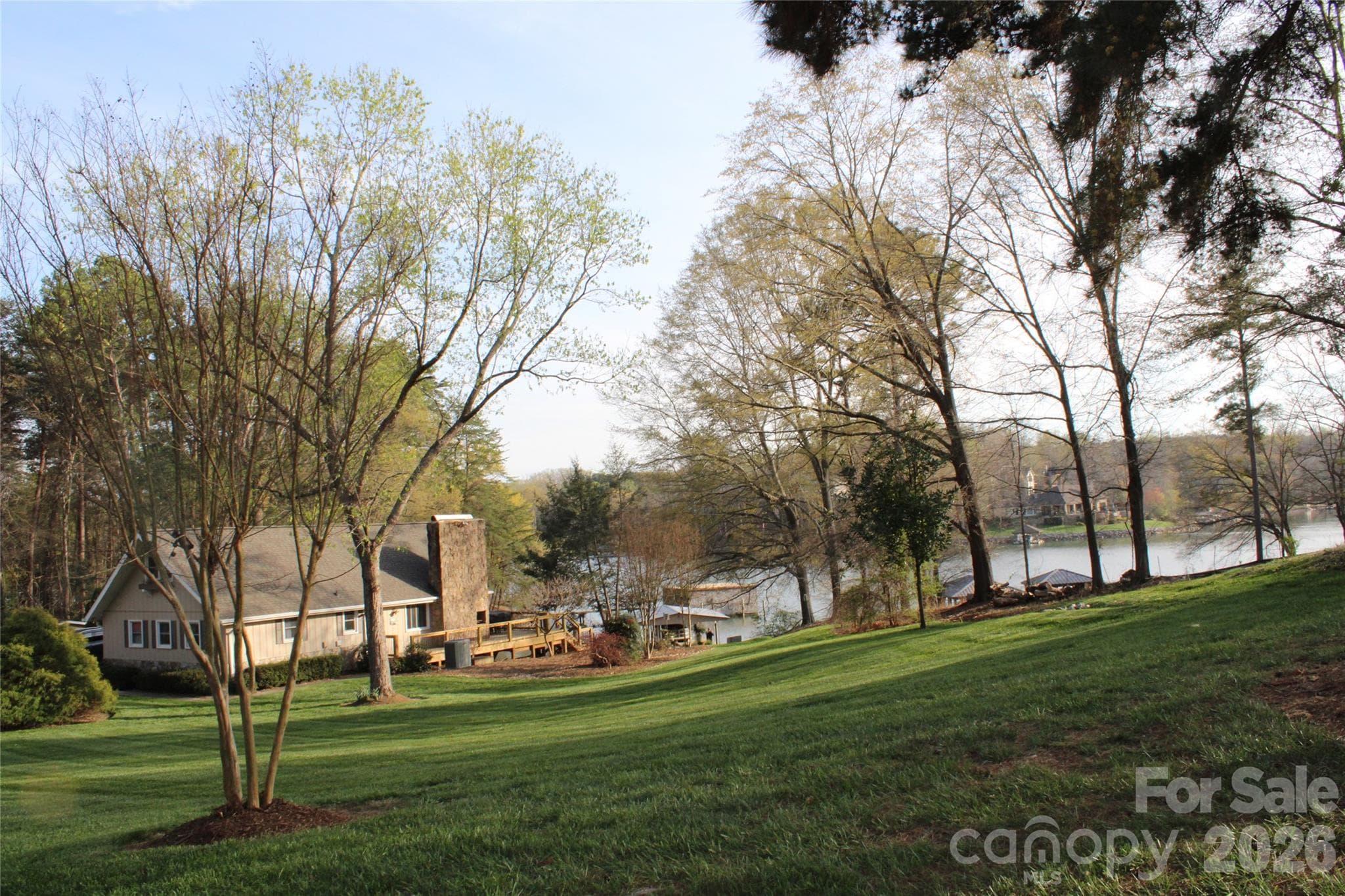 WATER VIEW FROM ACROSS THE STREET - Lot 16 Lake Front Drive, Catawba