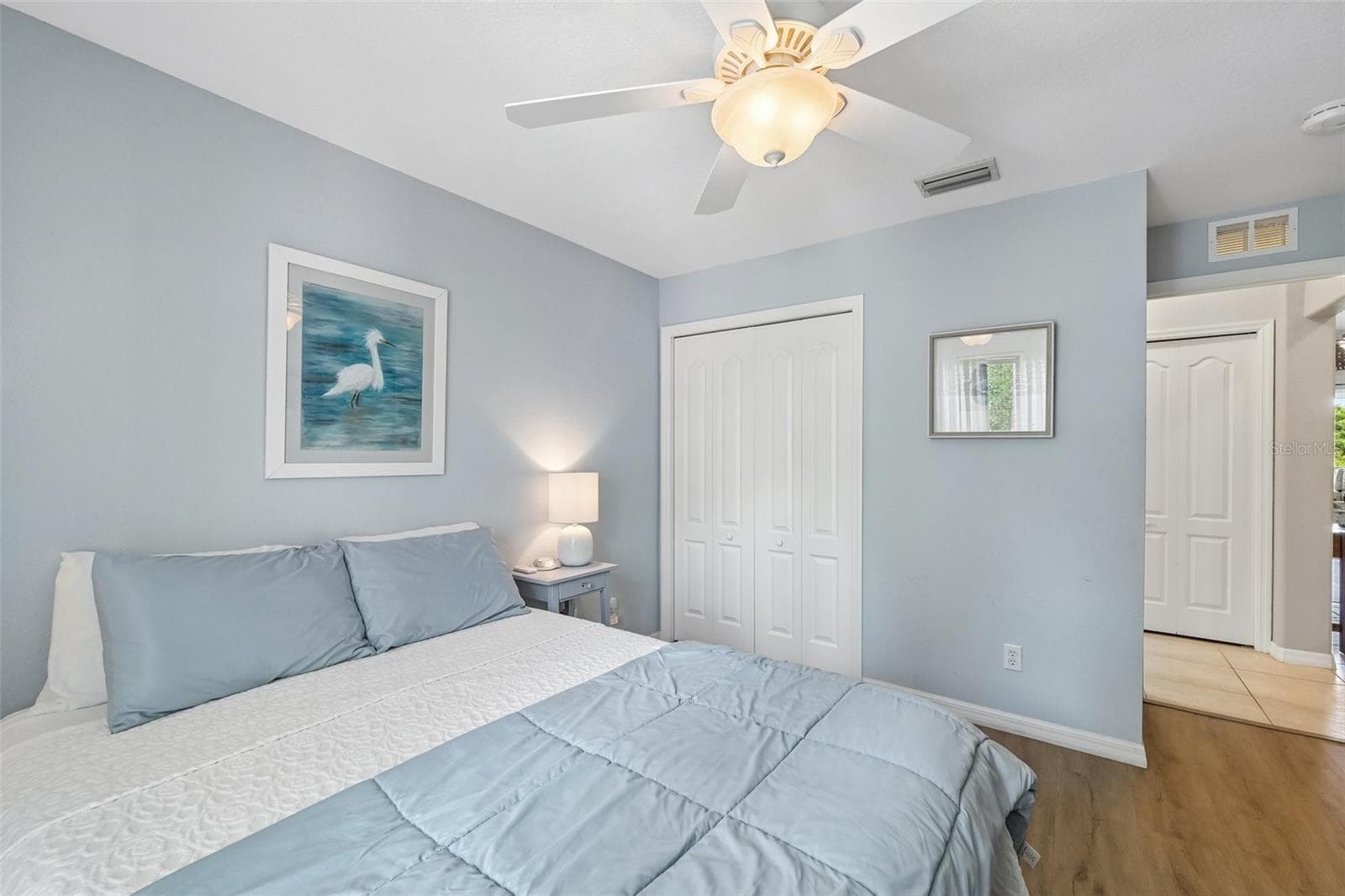GUEST BEDROOM WITH DOUBLE CLOSET - 1003 FAIRWAYCOVE LN #201, BRADENTON