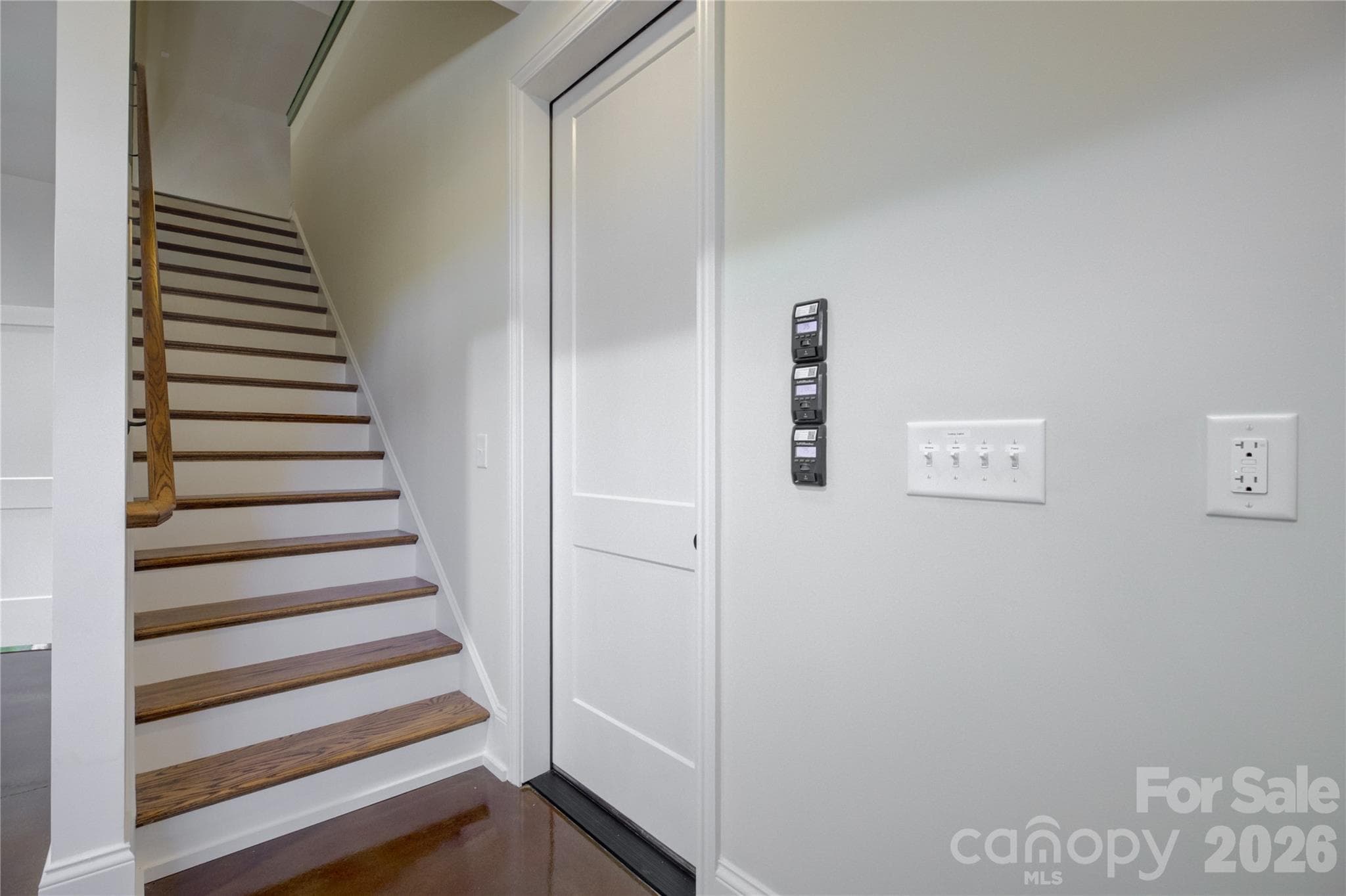 Stairs to the loft area - 18210 Kalabash Road, Charlotte