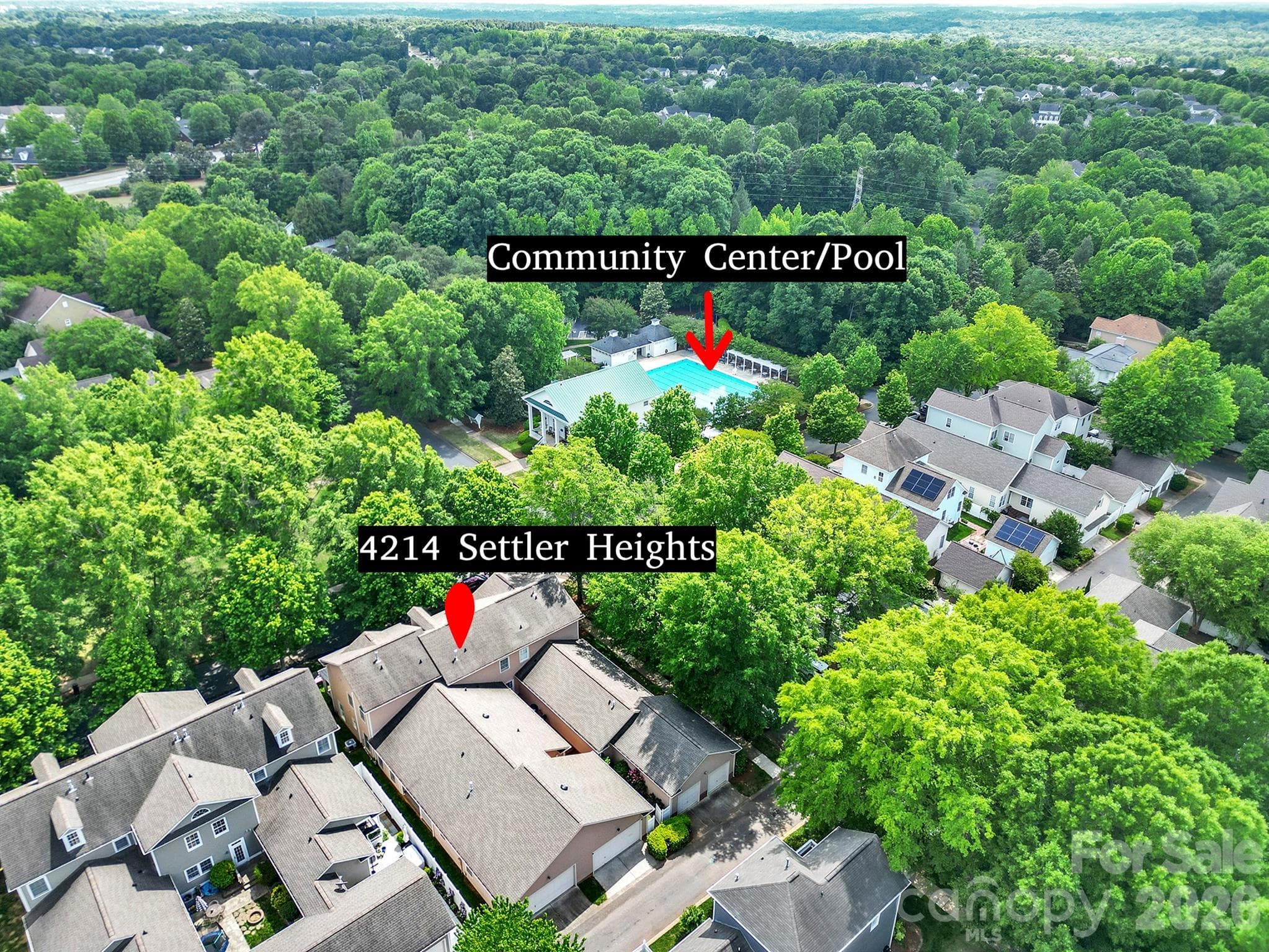 Townhouse at 4214 Settler Heights Drive, Fort Mill, photo 38 of 47