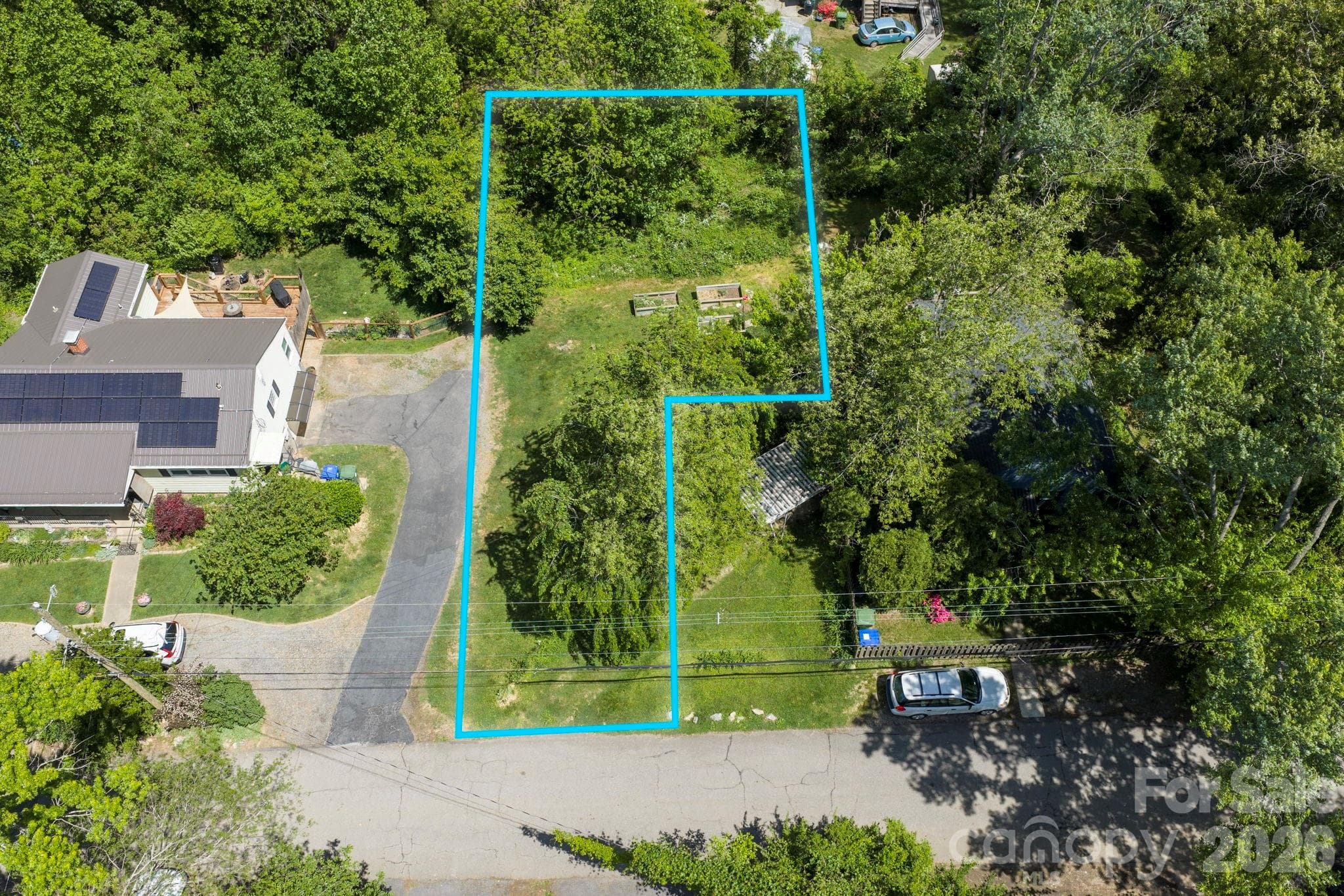 Approximate lot lines - Asheville