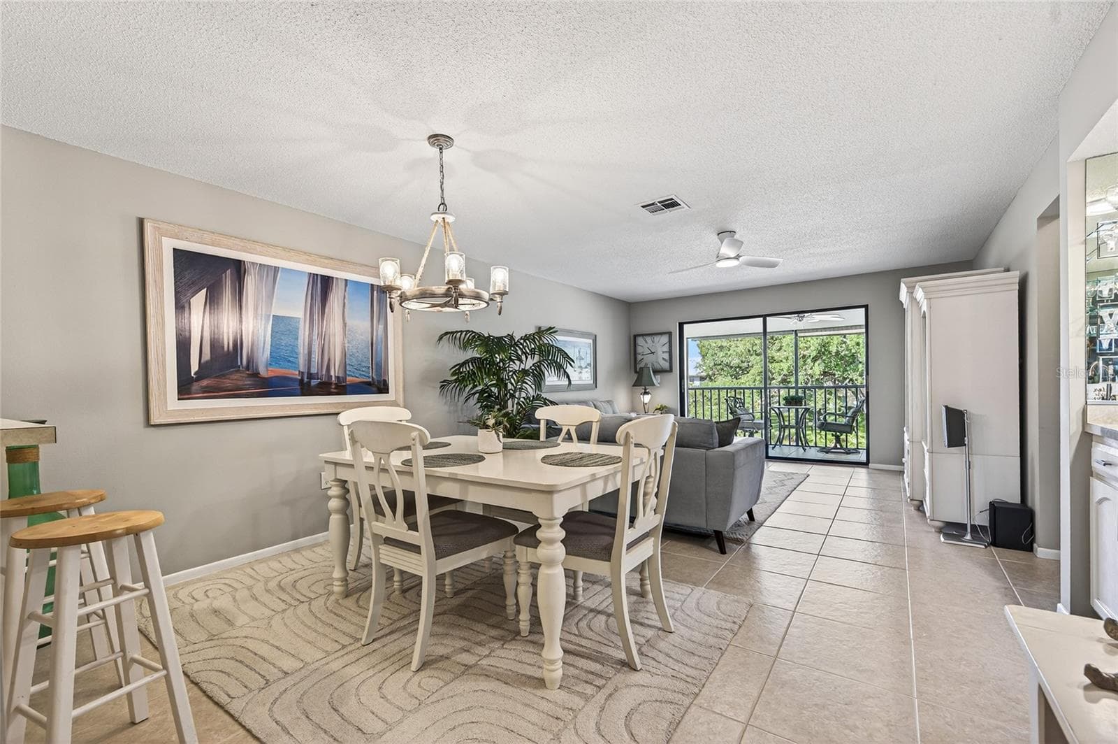 Dining Room - 360 THREE LAKES LN #J, VENICE