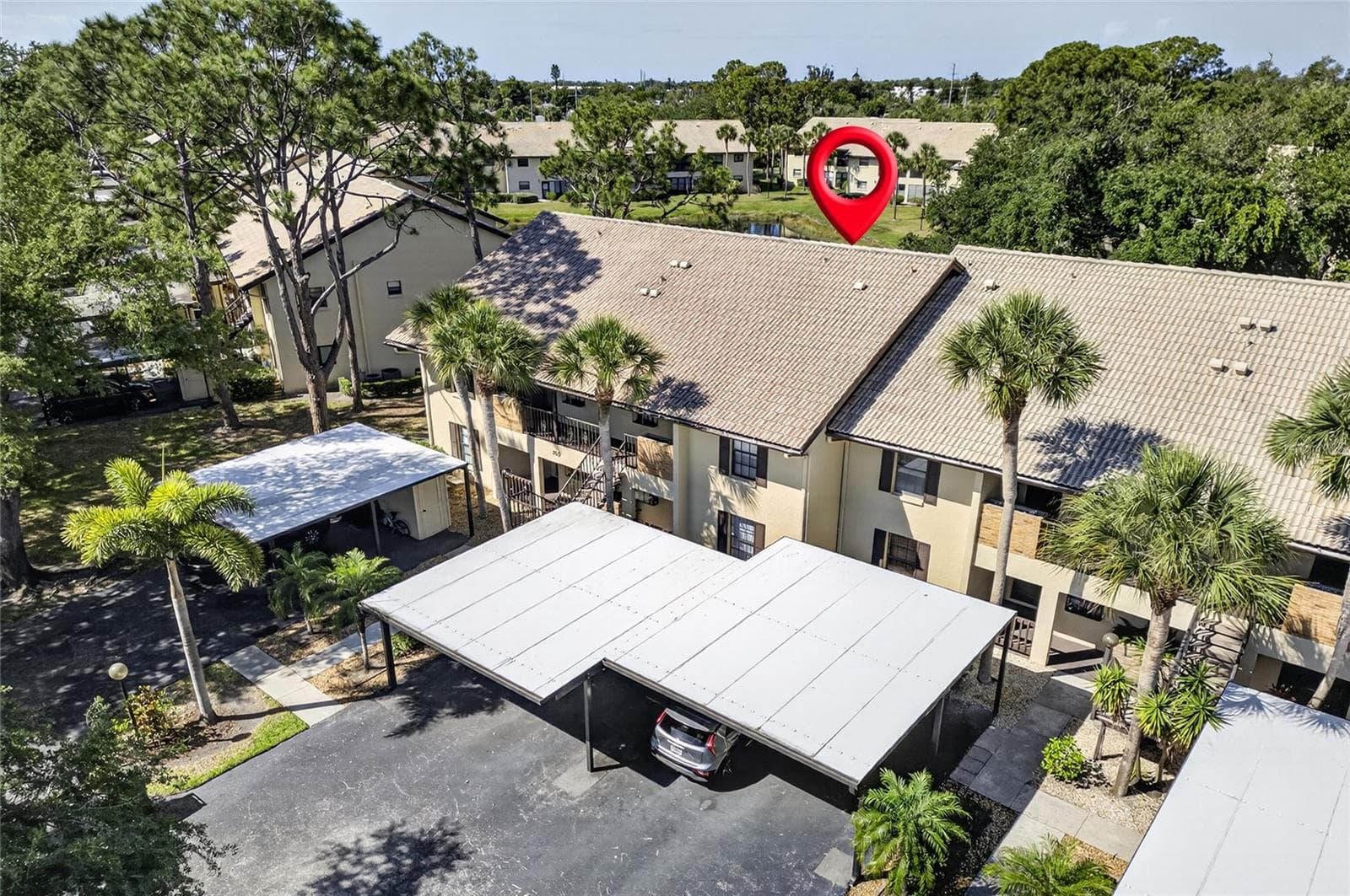 Condominium at 360 THREE LAKES LN #J, VENICE, photo 39 of 50