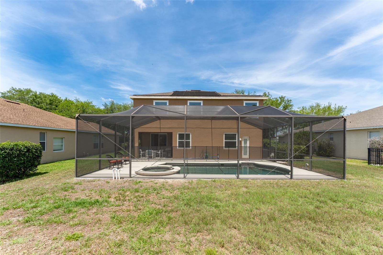 rear yard space - 6302 BRIDGEVISTA DR, LITHIA