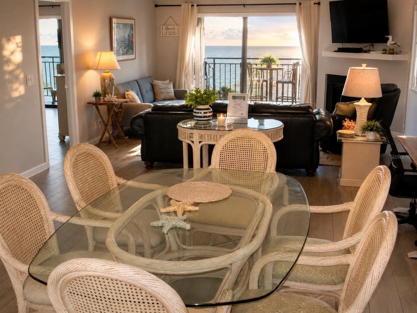 New A/C system (June?2026), newer kitchen appliances, custom granite counters, in-unit washer/dryer, and ceramic plank flooring flowing seamlessly throughout. - 9825 HARRELL AVE #404, TREASURE ISLAND