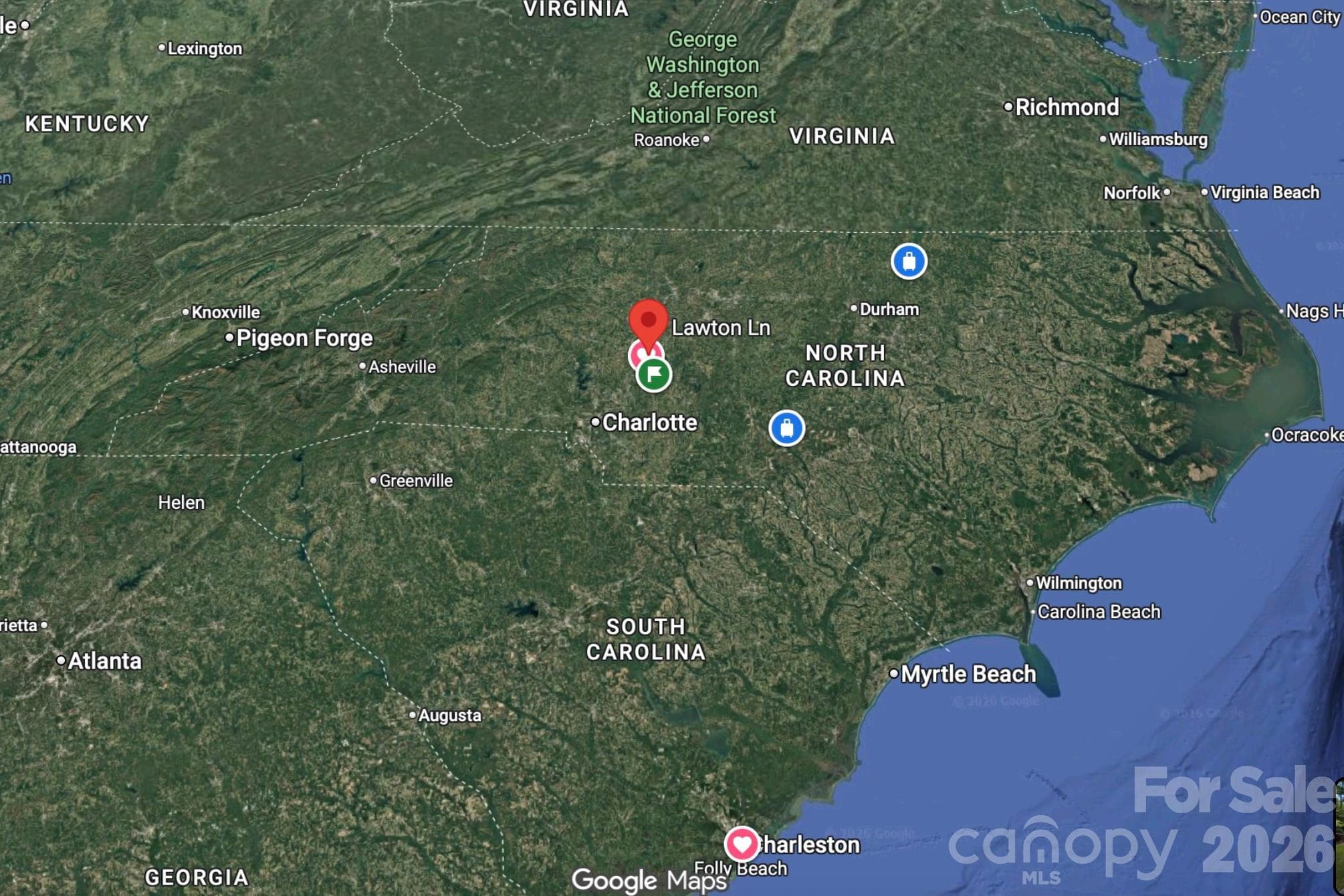 State vicinity - Salisbury