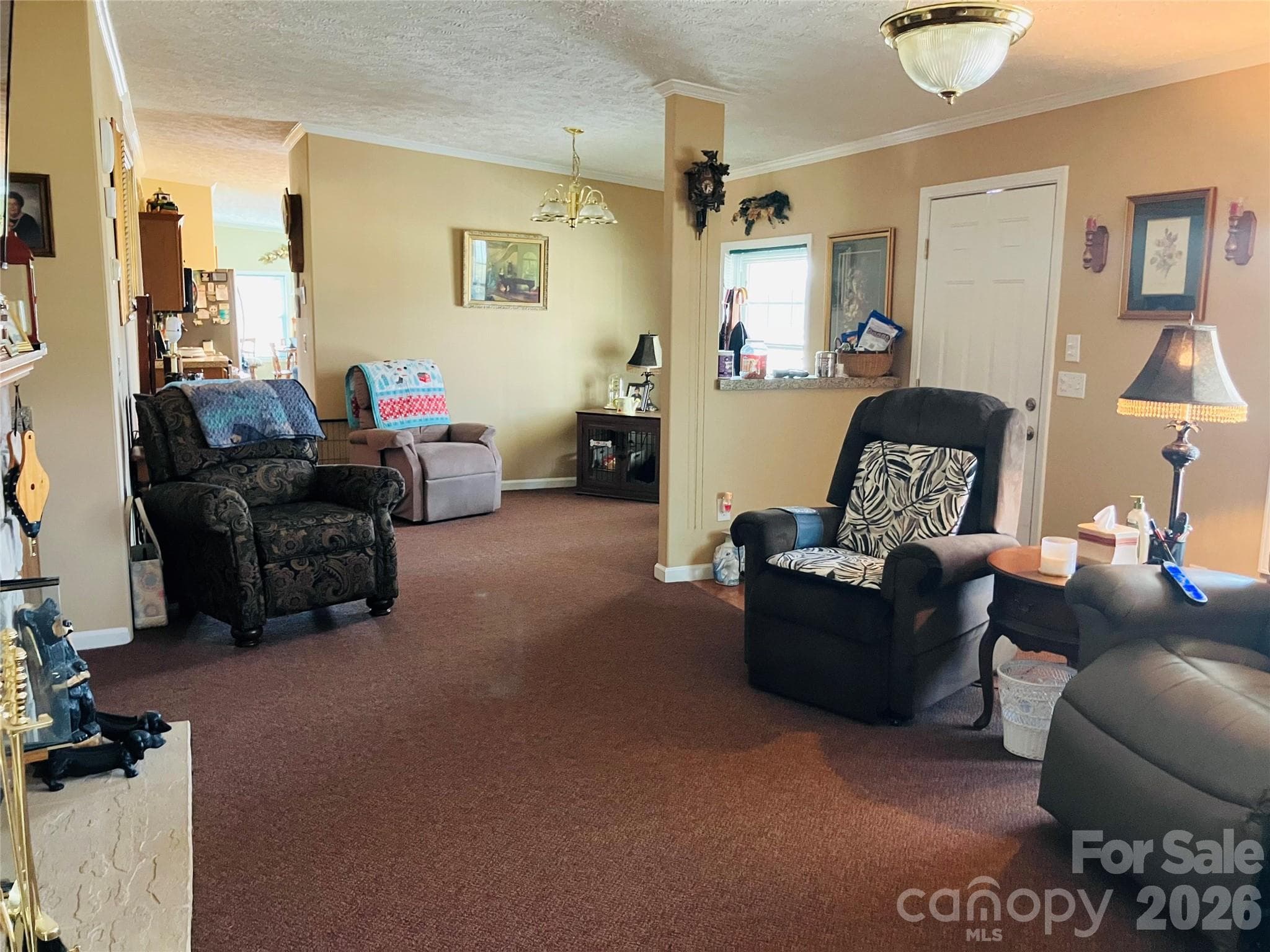 Living Room - 13215 Pine Bluff Road, Midland