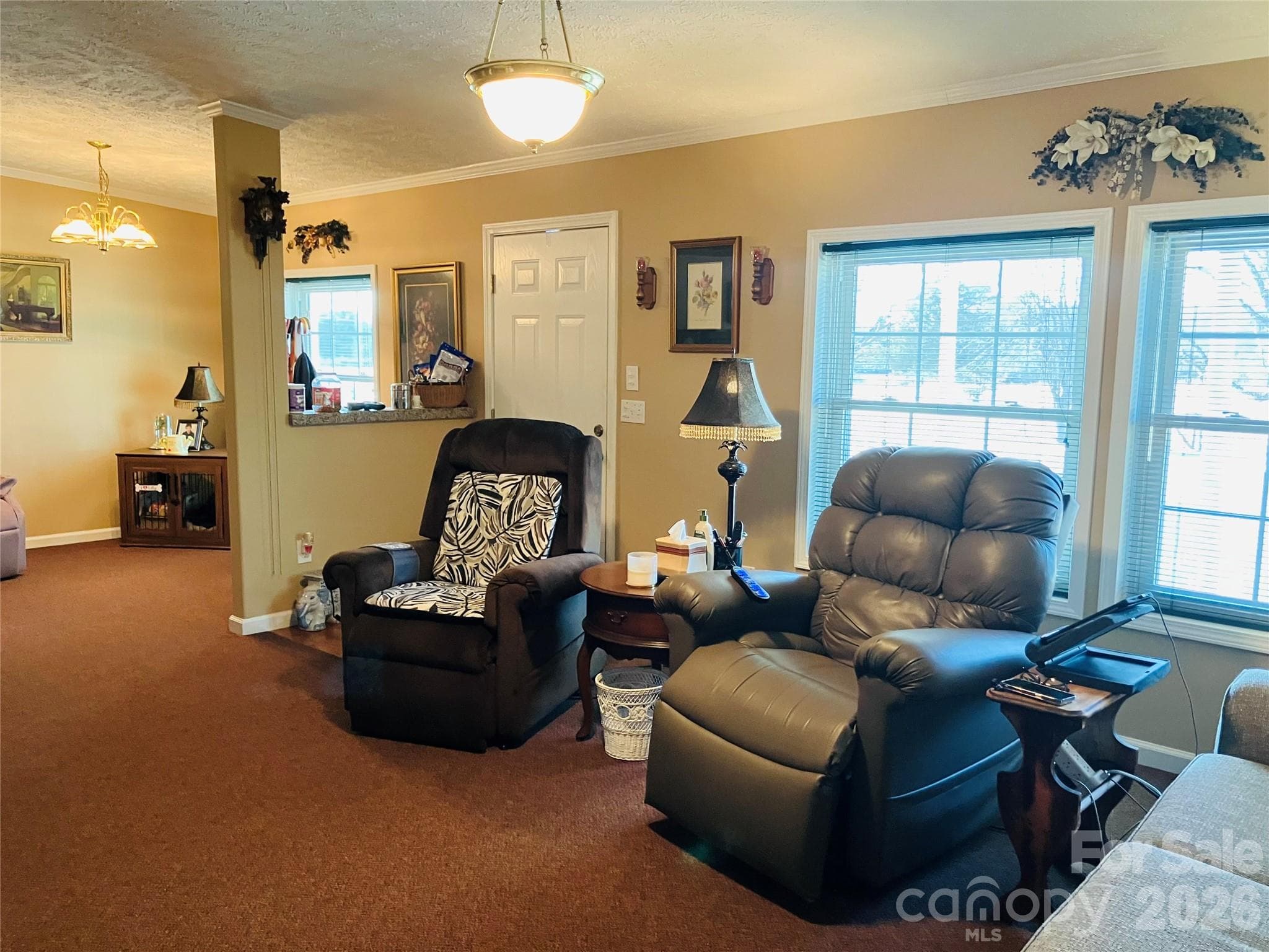 Living Room - 13215 Pine Bluff Road, Midland