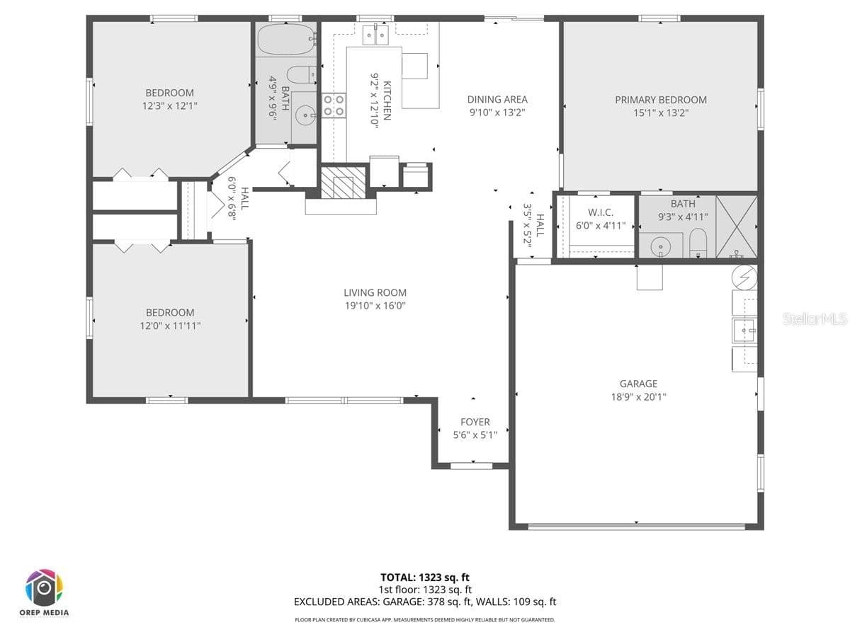 Floor Plan - 4515 SE 59TH ST, OCALA