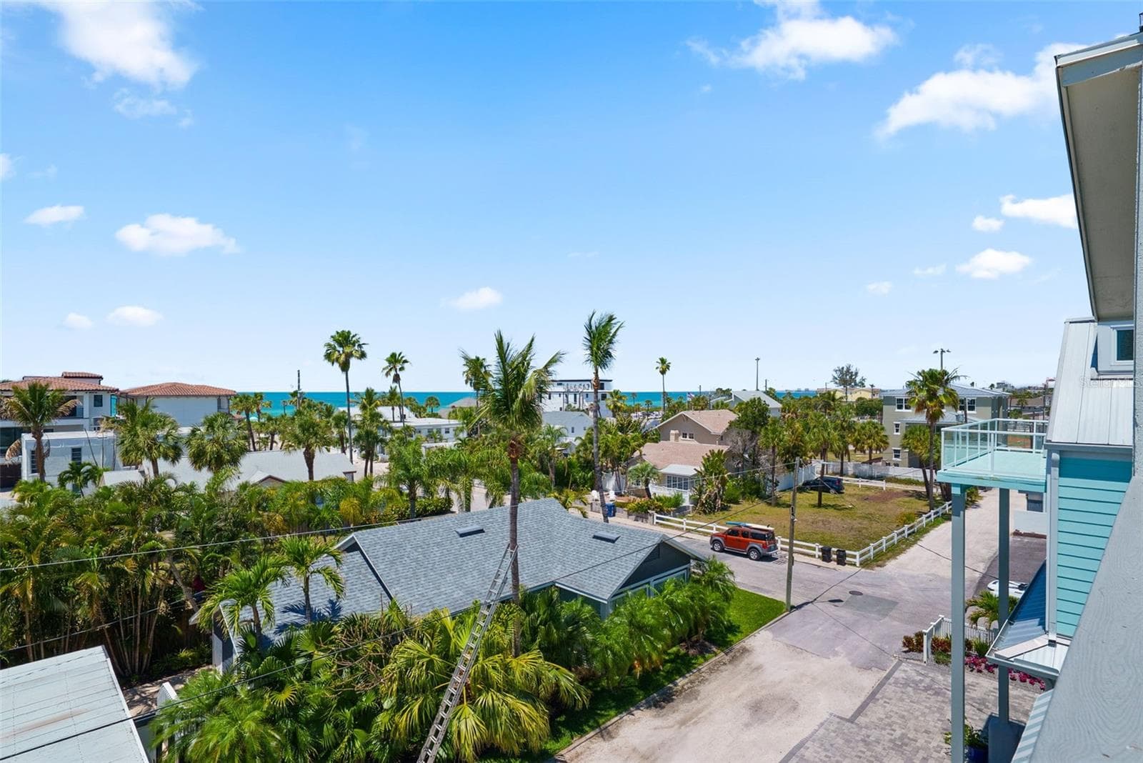 Gulf Views to the Northwest from the Primary Suite Deck - 1304 PASS A GRILLE WAY, ST PETE BEACH