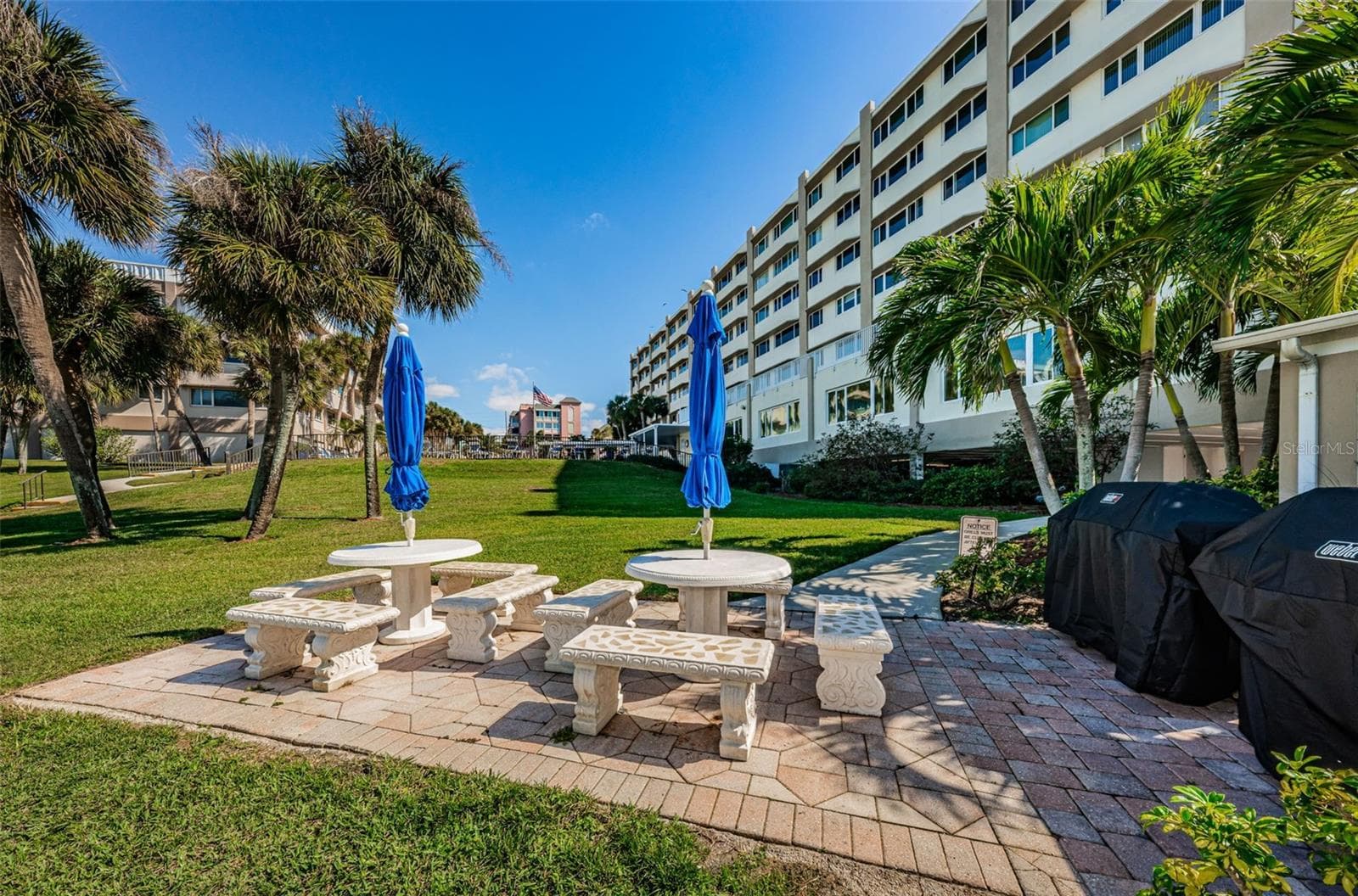 BBQ grilling and picnic - 100 BLUFF VIEW DR #608C, BELLEAIR BLUFFS