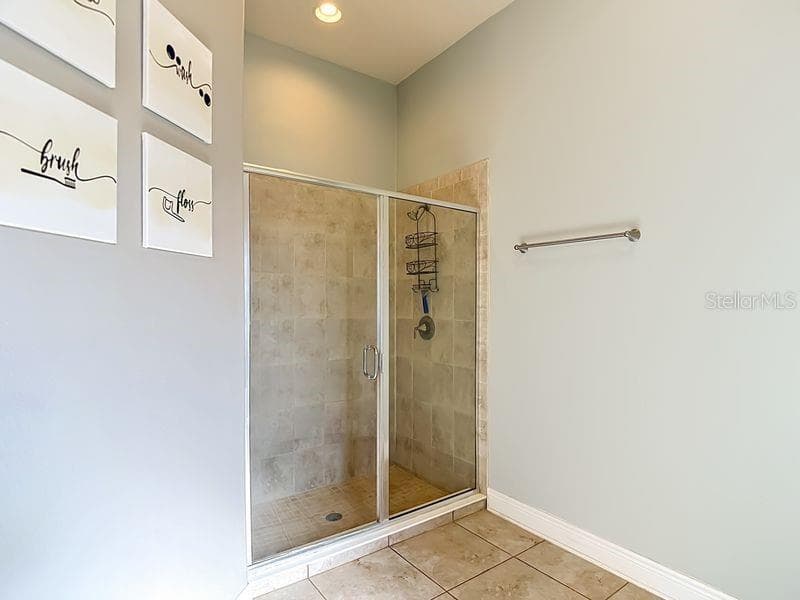 Primary bathroom shower - 12244 LOOPBACK DR, SAN ANTONIO