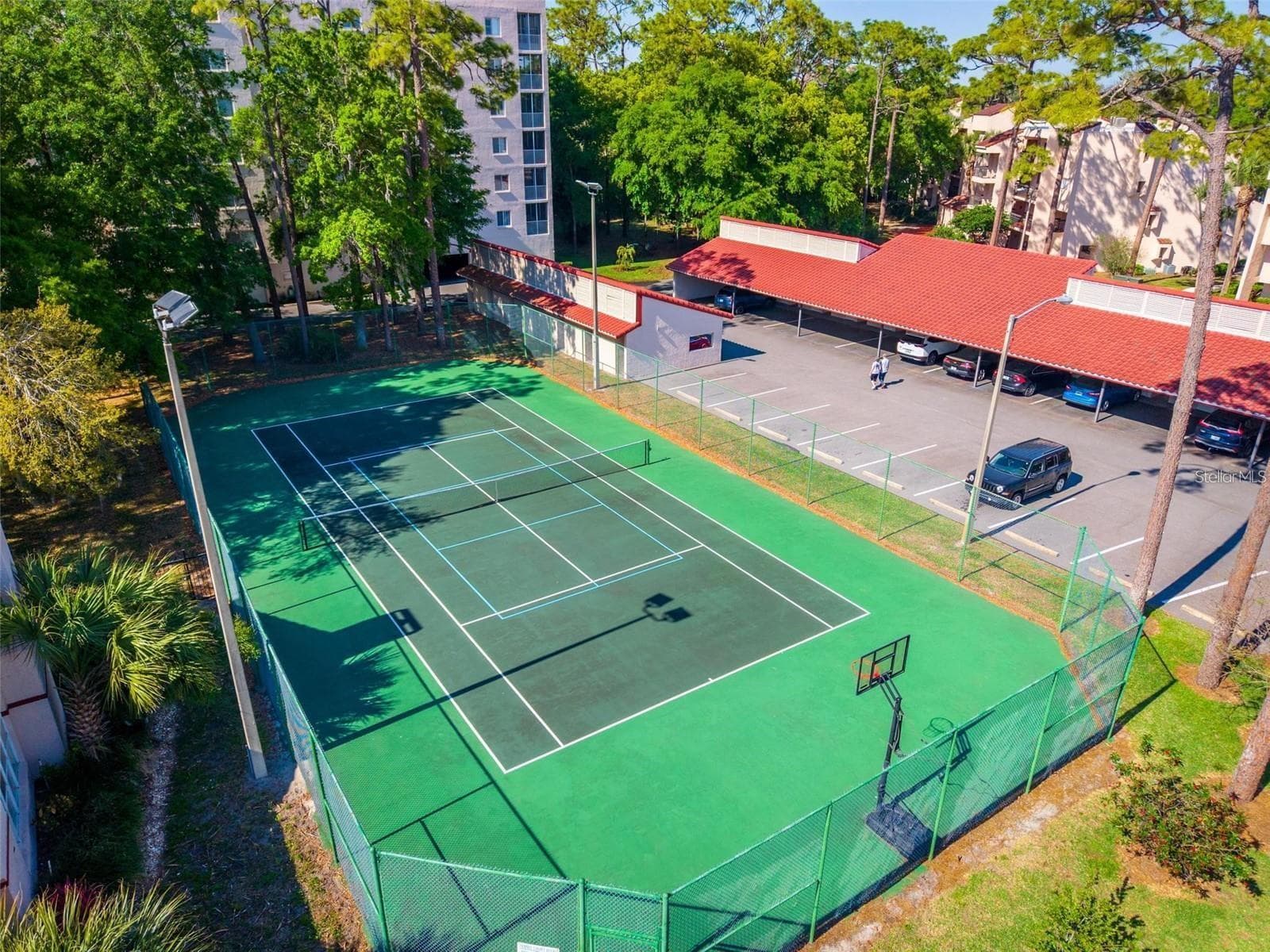 Tennis Court - 1162 CARMEL CIR #440, CASSELBERRY