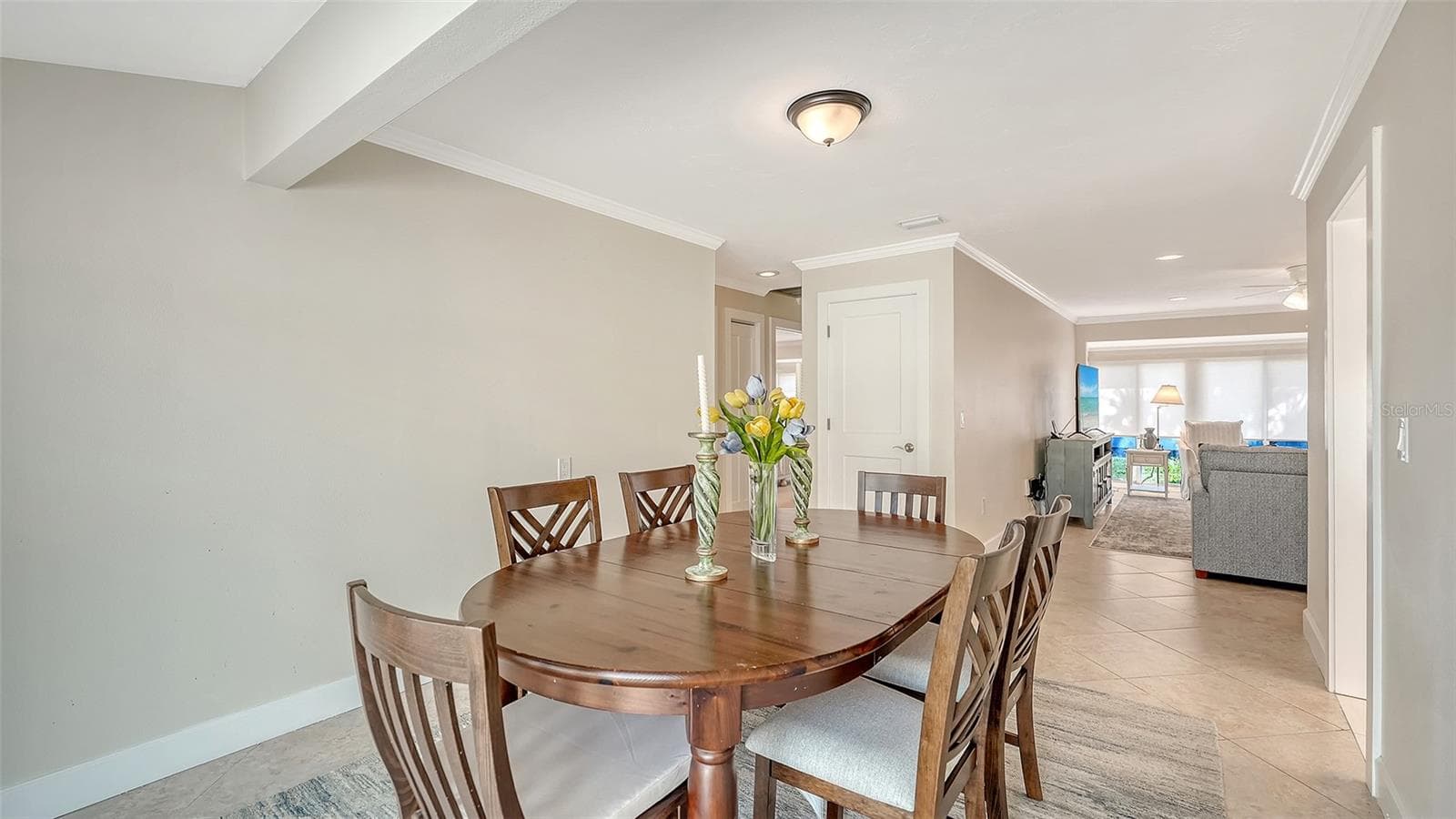 Dining room. - 206 HOURGLASS WAY #V10, SARASOTA