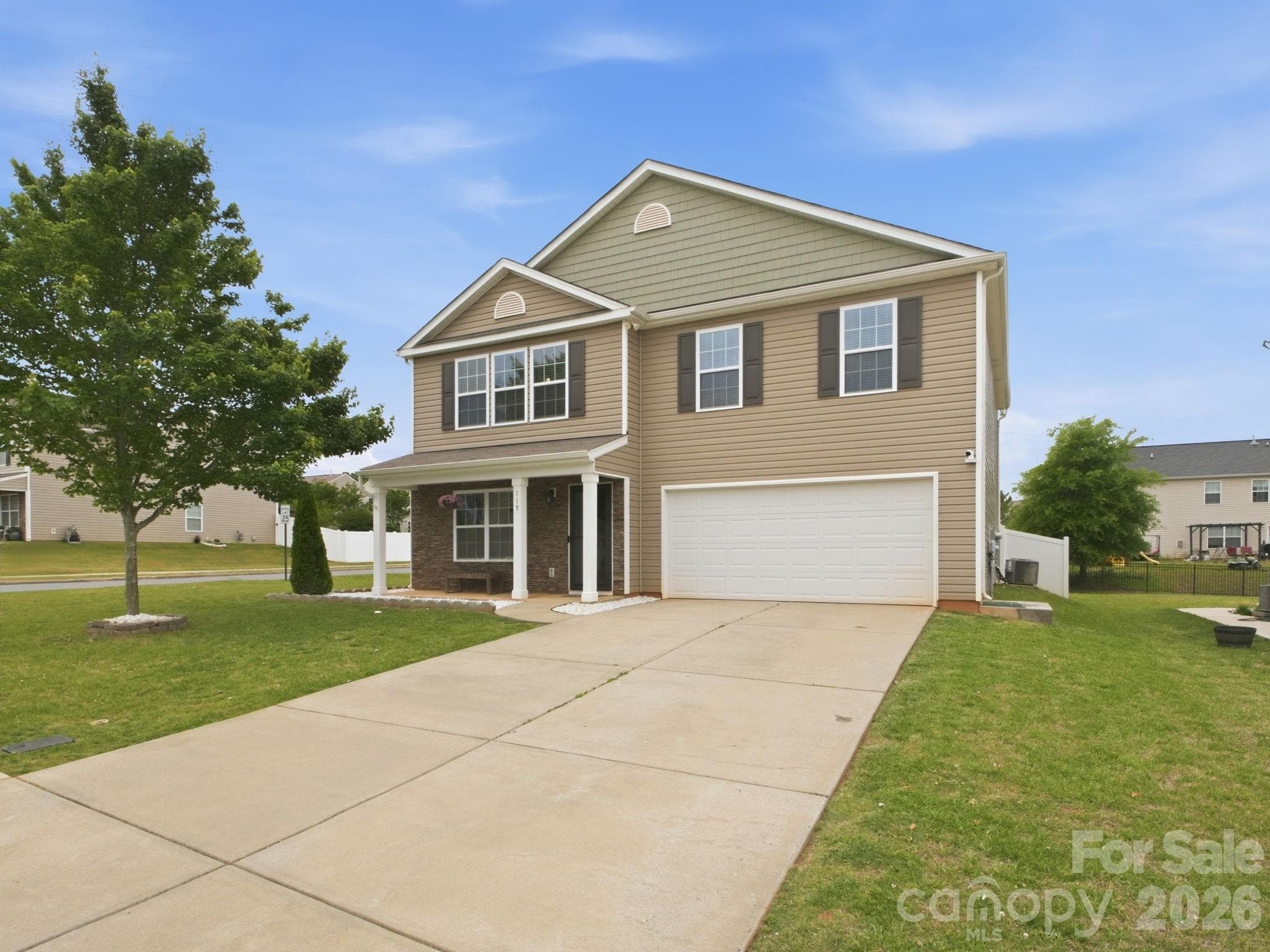 Concrete driveway - Statesville