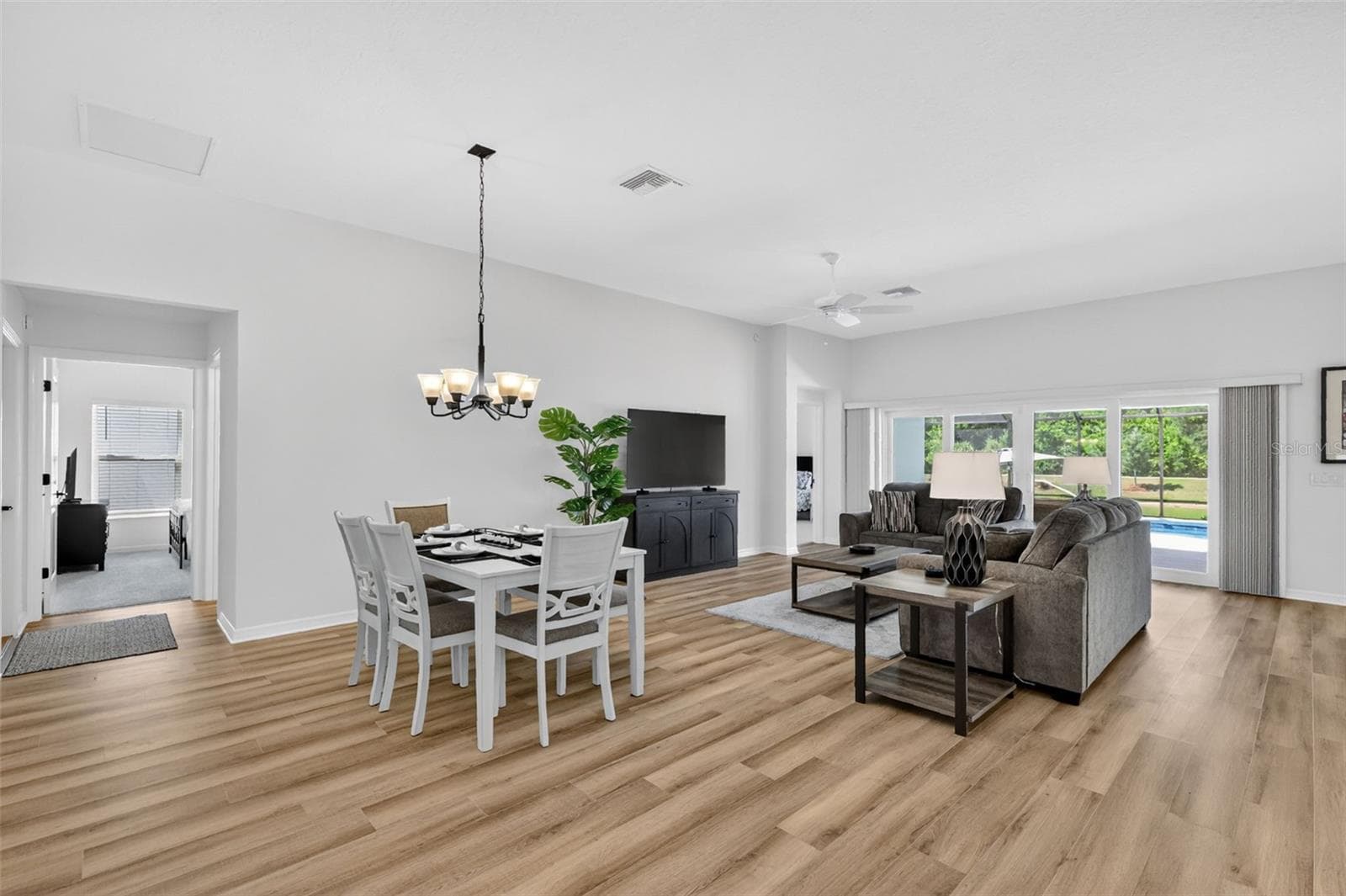 Living and Dining Rooms - 6857 BAYSINGER PATH, THE VILLAGES