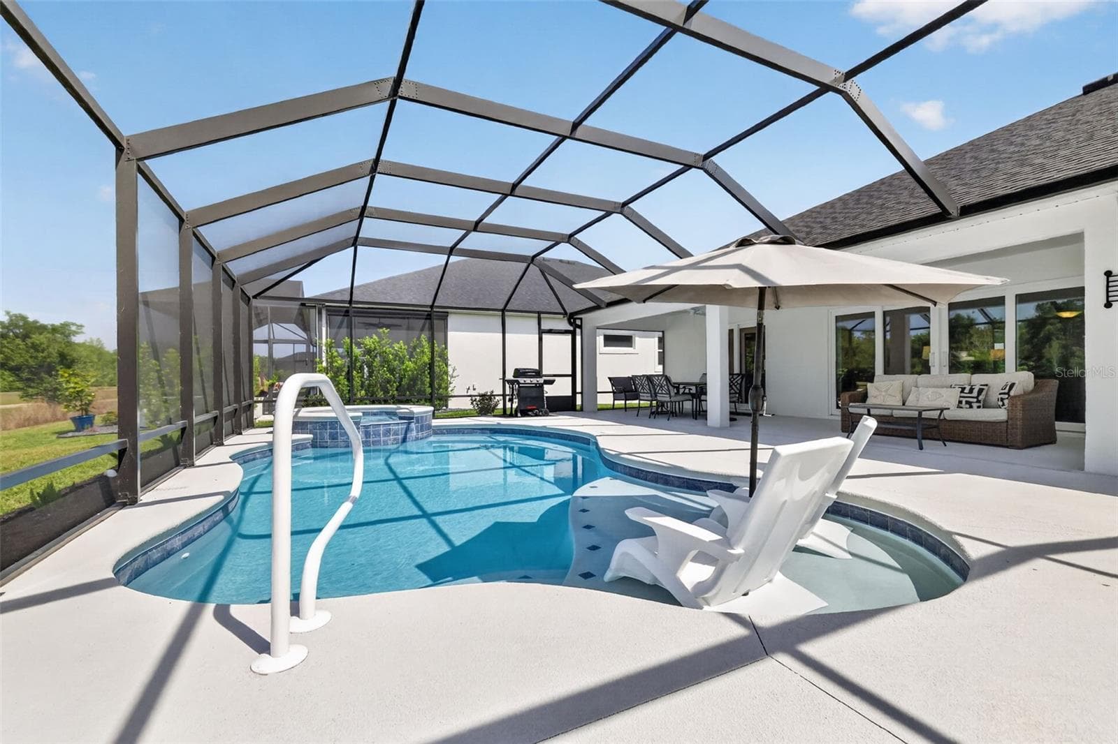Swimming Pool, Spa, and Lanai - 6857 BAYSINGER PATH, THE VILLAGES