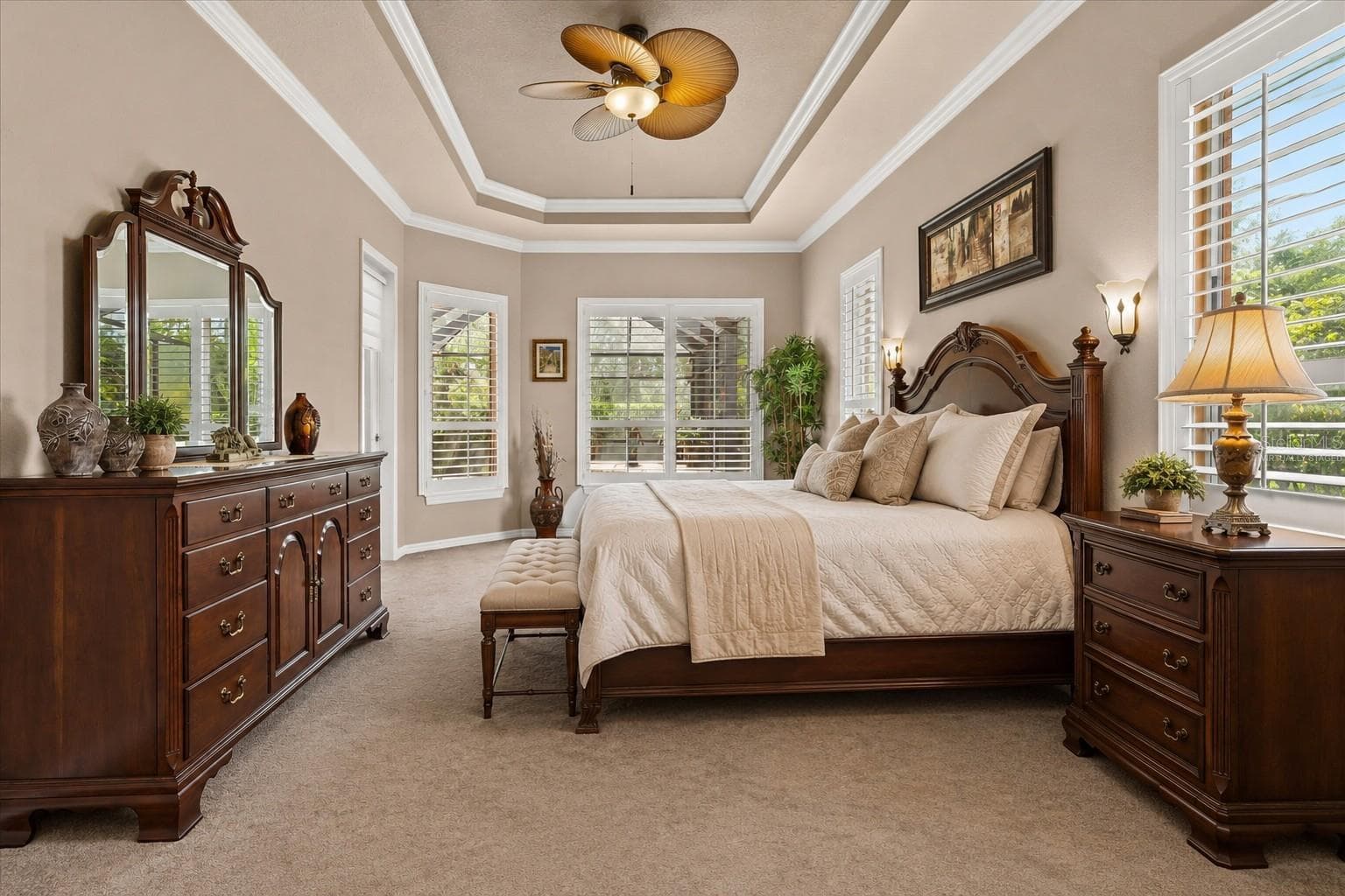 Bed virtually staged - 315 PETREL TRL, BRADENTON