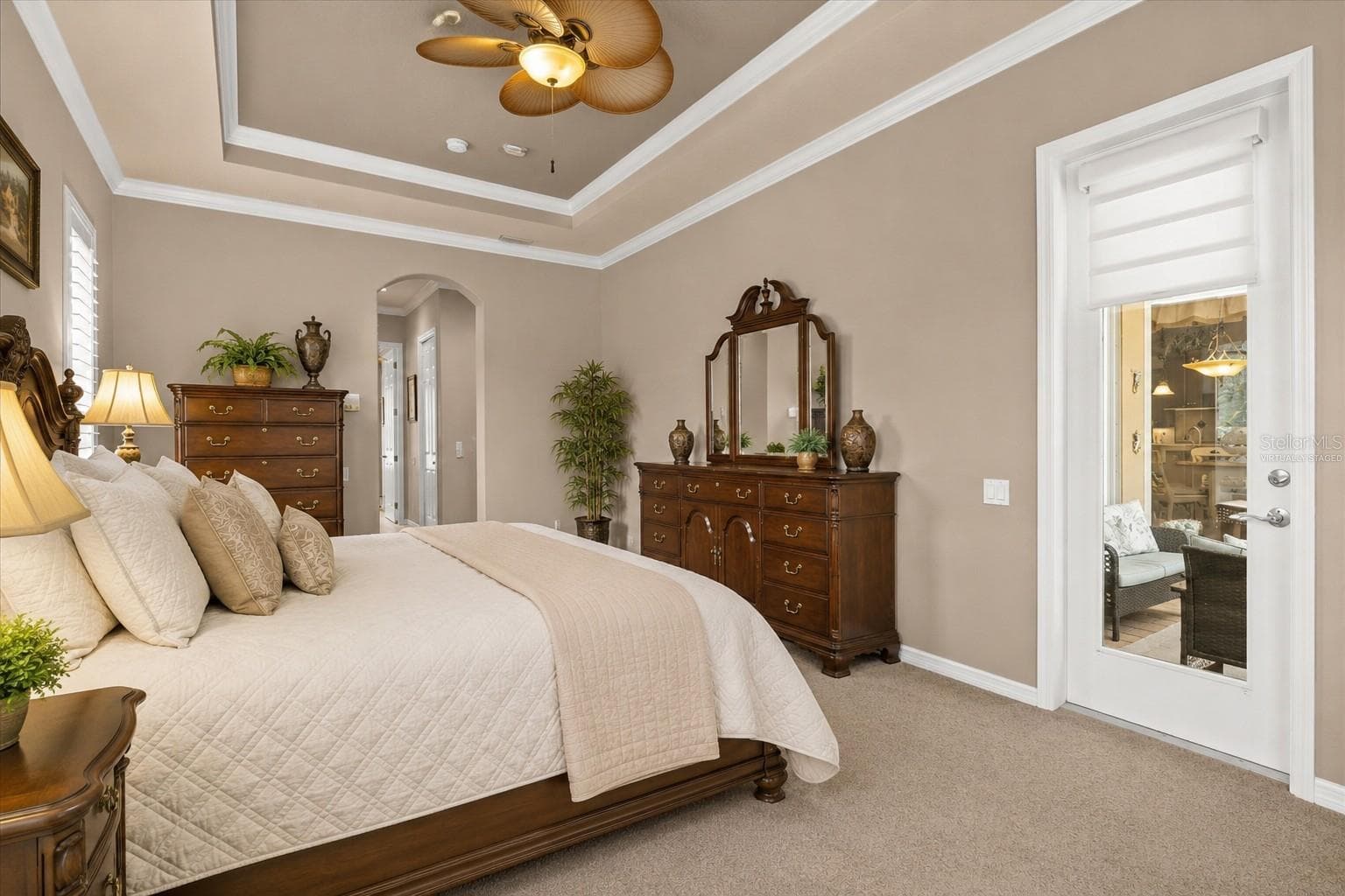 Bed virtually staged - 315 PETREL TRL, BRADENTON
