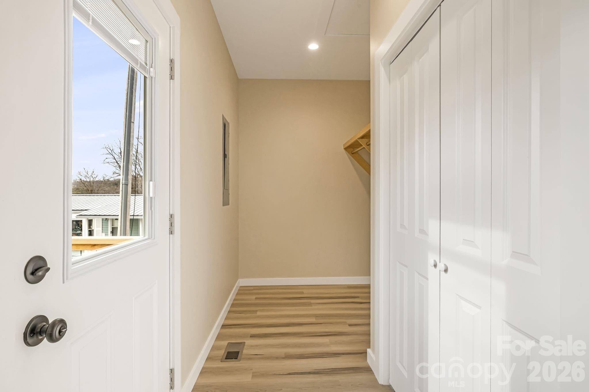 Looking to back door and laundry room from kitchen - Waynesville