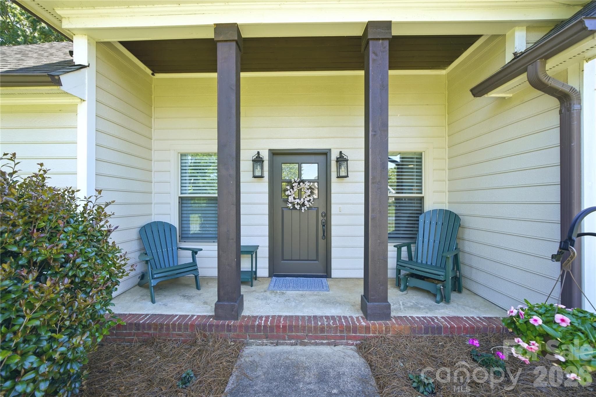 Welcoming front porch - 5701 Cedar Hill Drive, Wesley Chapel