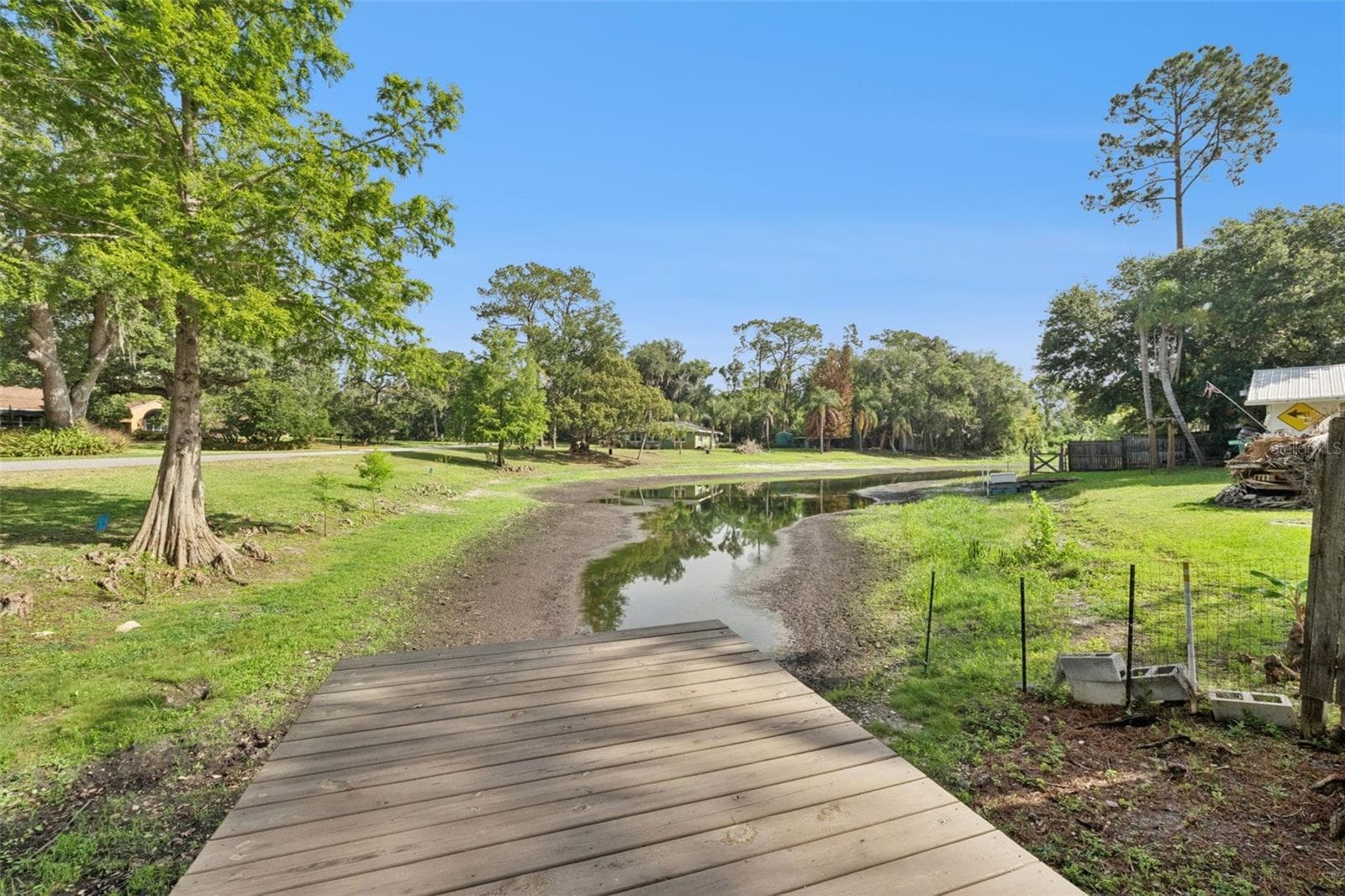 To the dock! - 219 S CRYSTAL DR, SANFORD