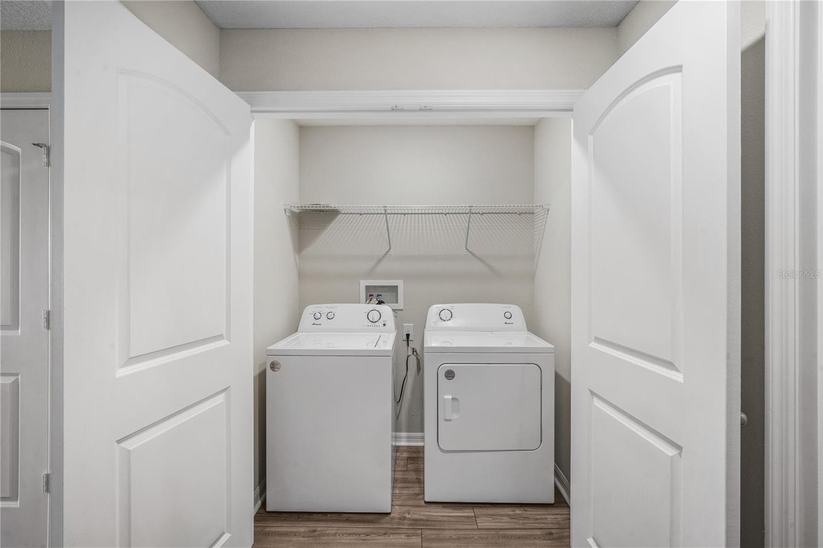 upstairs laundry closet - 11240 CAY SPRUCE WAY, SAN ANTONIO