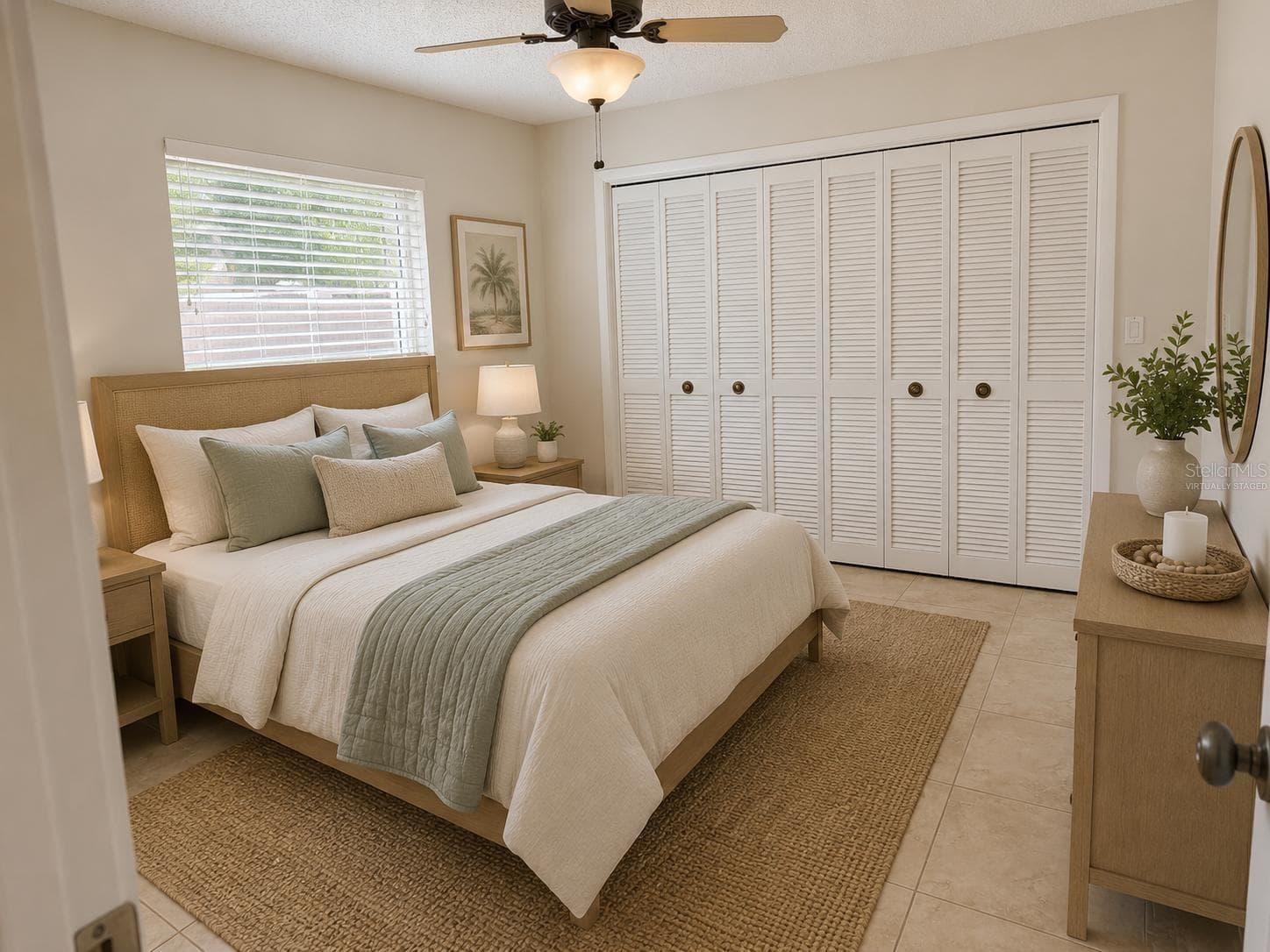 Virtually Staged - Bedroom 2 - 2721 NORTHRIDGE DR E, CLEARWATER