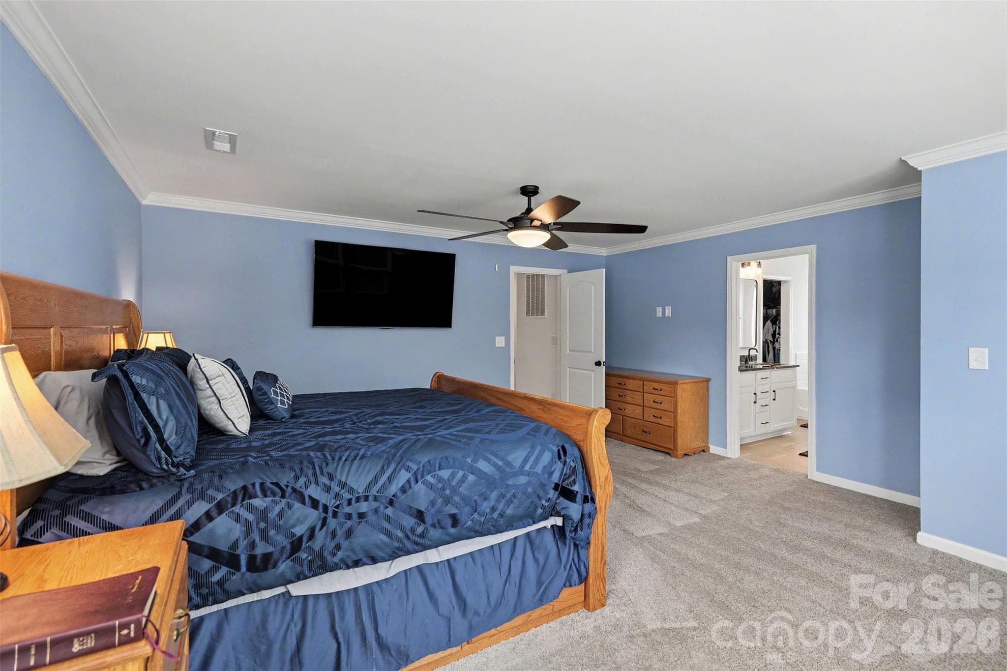 Primary bedroom - 390 Gray Wolf Street, China Grove