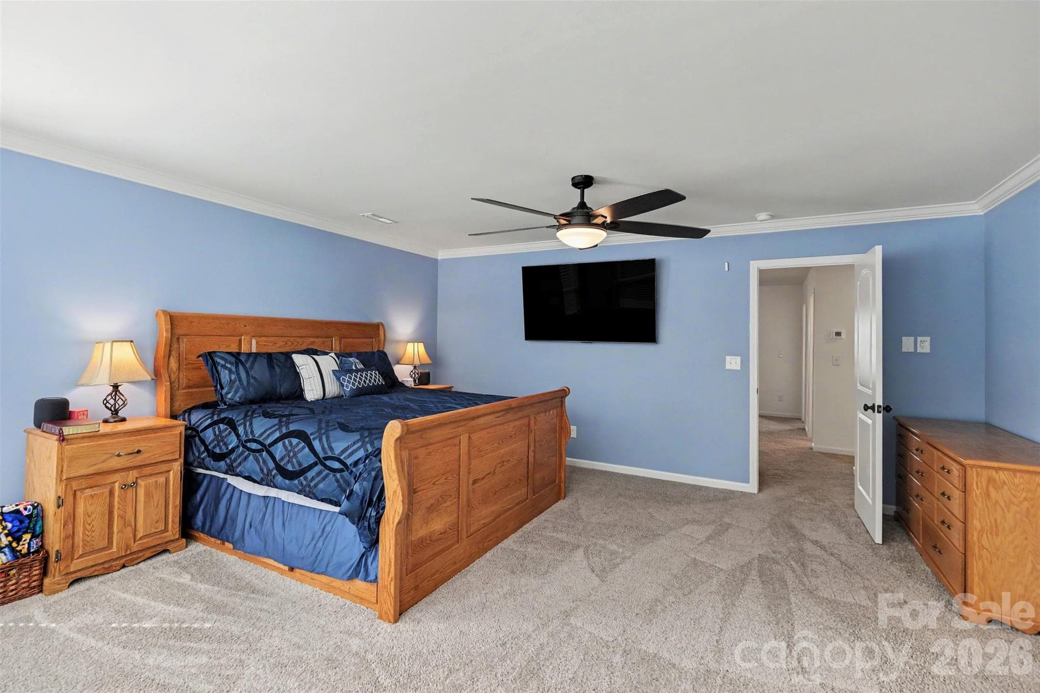 Primary bedroom - 390 Gray Wolf Street, China Grove