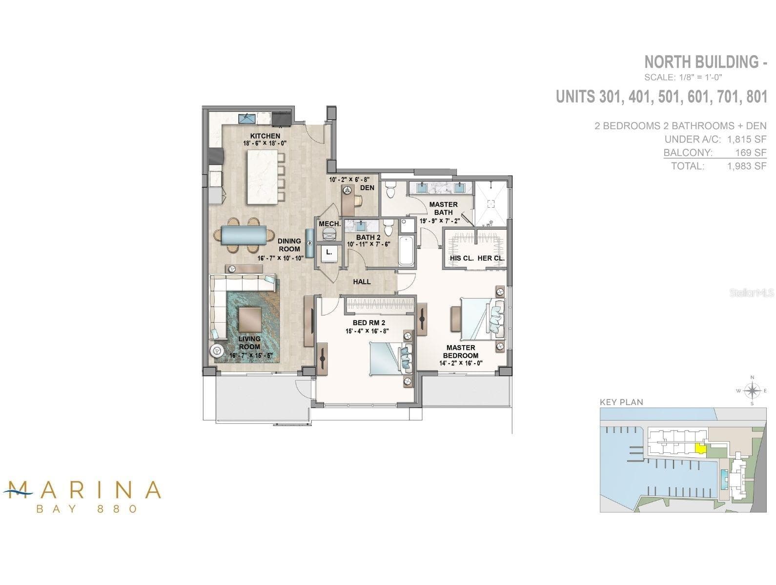 Condominium at 920 N OSCEOLA AVE #801, CLEARWATER, photo 33 of 40