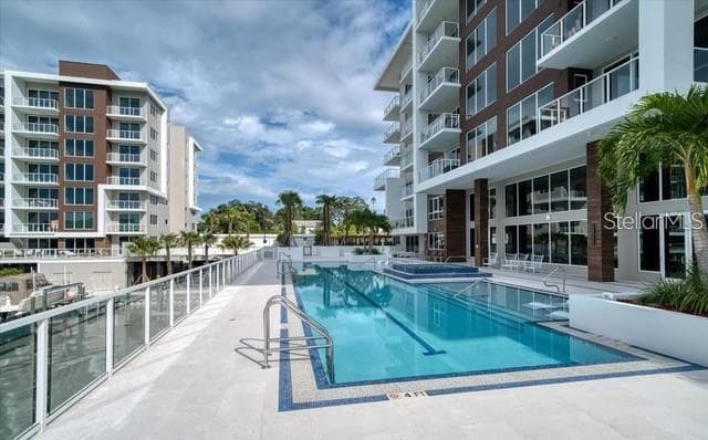 Pool deck - 920 N OSCEOLA AVE #801, CLEARWATER