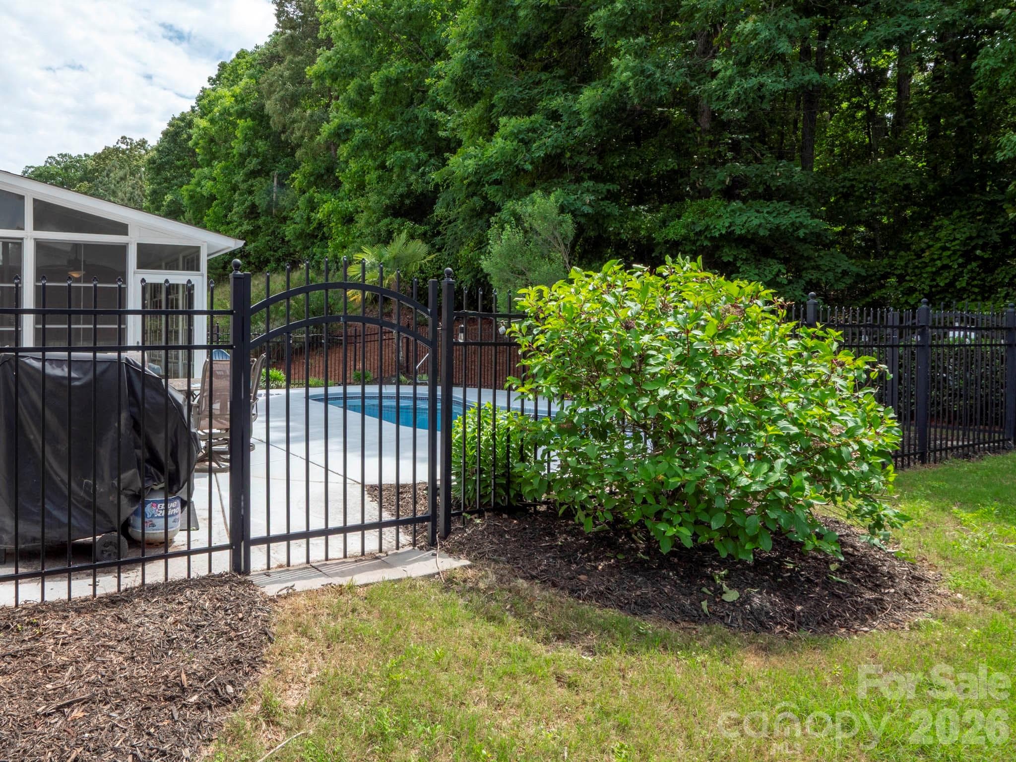 Fenced in pool - 1101 Jasmine Drive, Indian Land