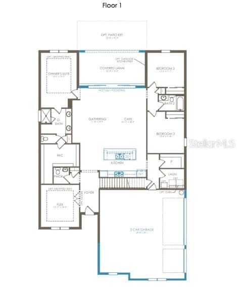 First Floor with Options - 15363 WILLOW RIDGE DR, MONTVERDE