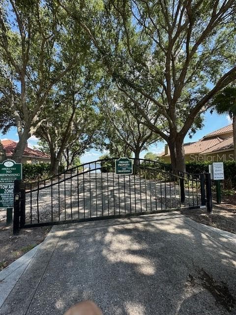 ENTRANCE TO BOAT RAMP AND PIER - 3001 ISOLA BELLA BLVD, MOUNT DORA