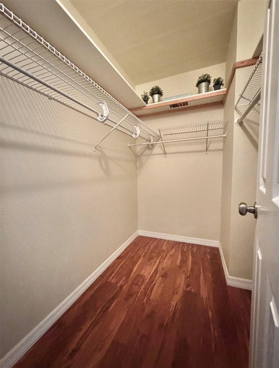 The primary walk-in closet is large. - 3815 N OAK DR #G71, TAMPA