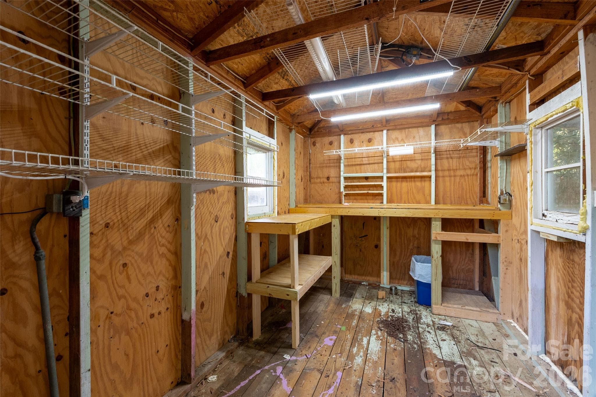 And lots of shelving for storage - 4300 Dowling Drive, Charlotte
