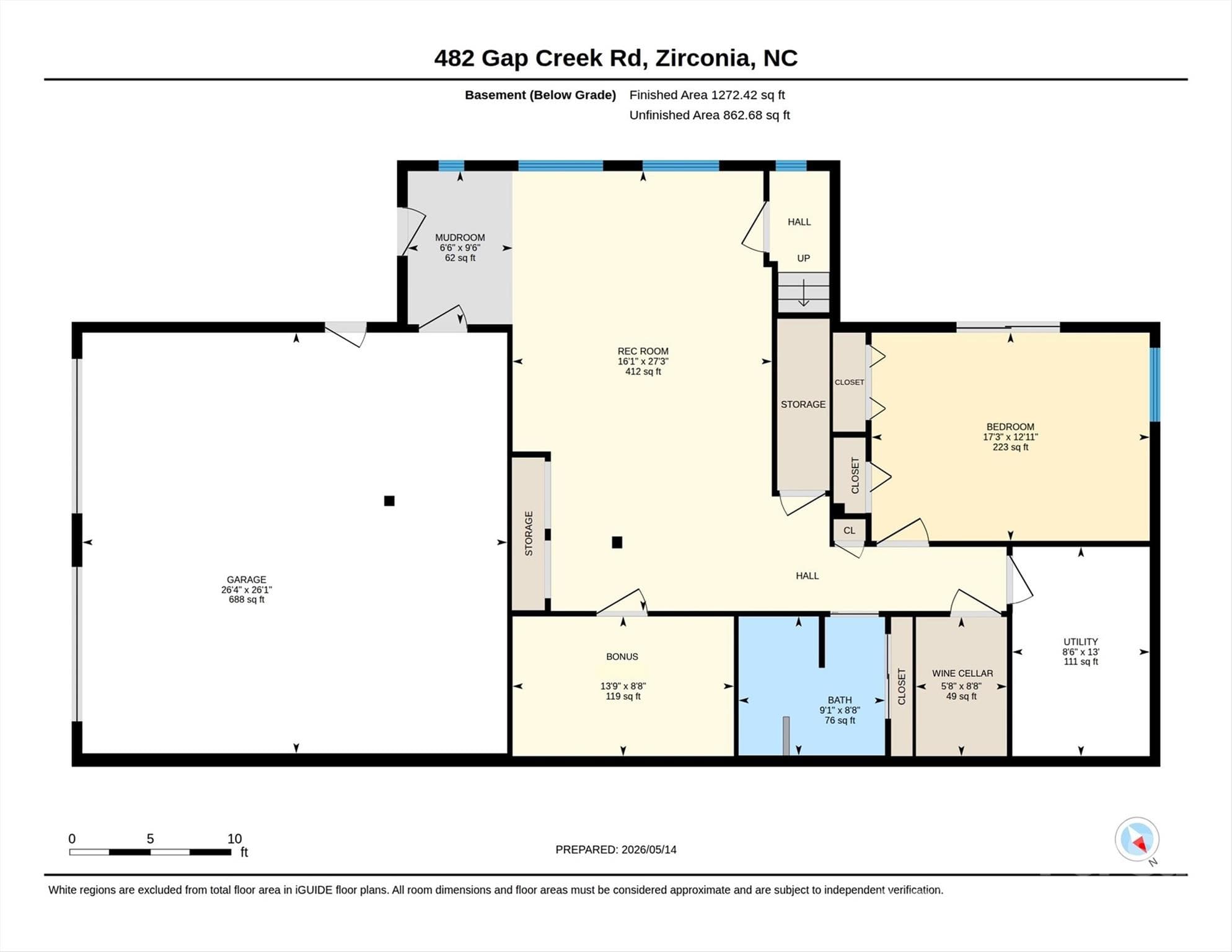 Single Family Residence at 482 Gap Creek Road, Zirconia, photo 48 of 48